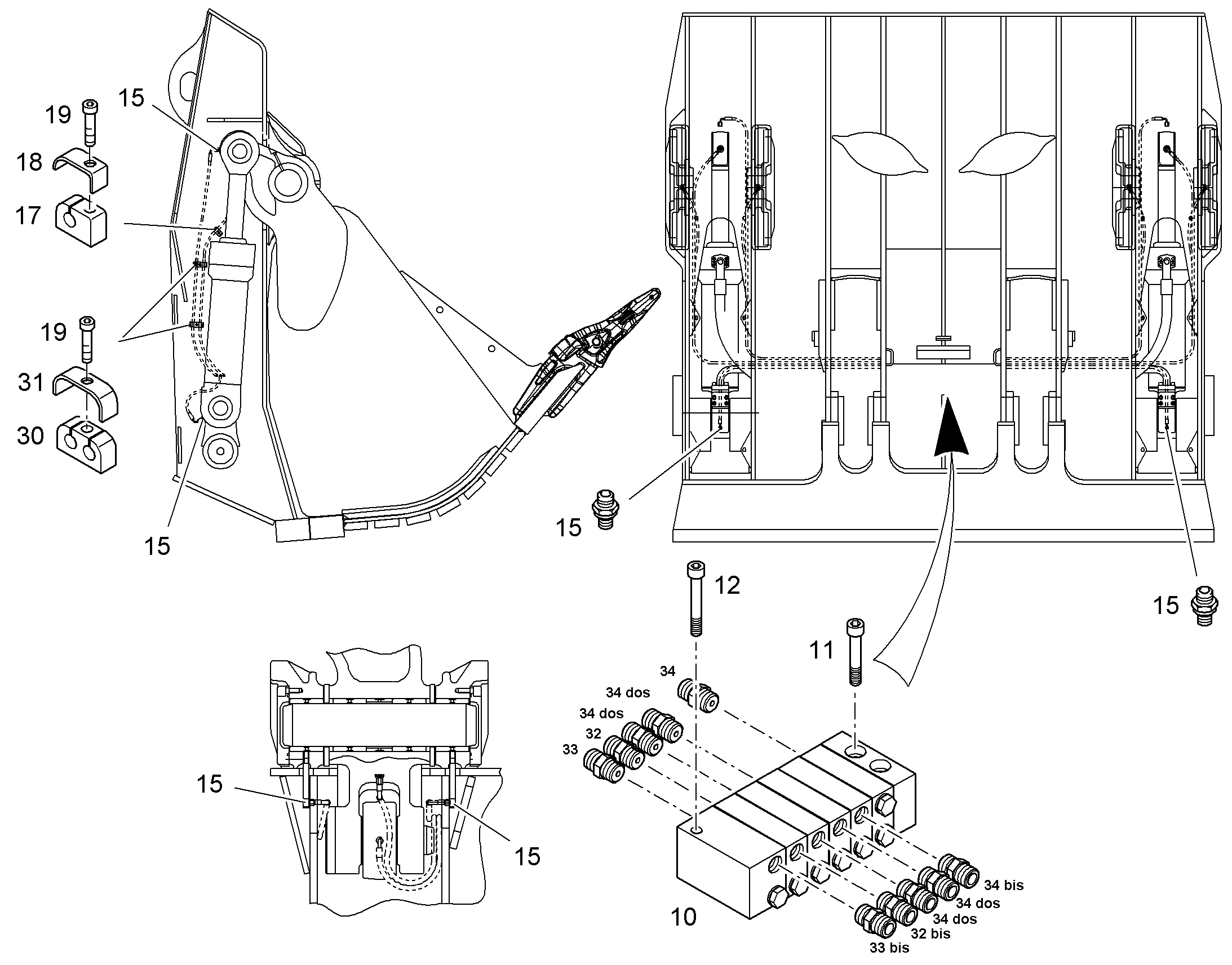 РАСПРЕДЕЛИТЕЛЬ MX-F 6/10 11006644 LIEBHERR