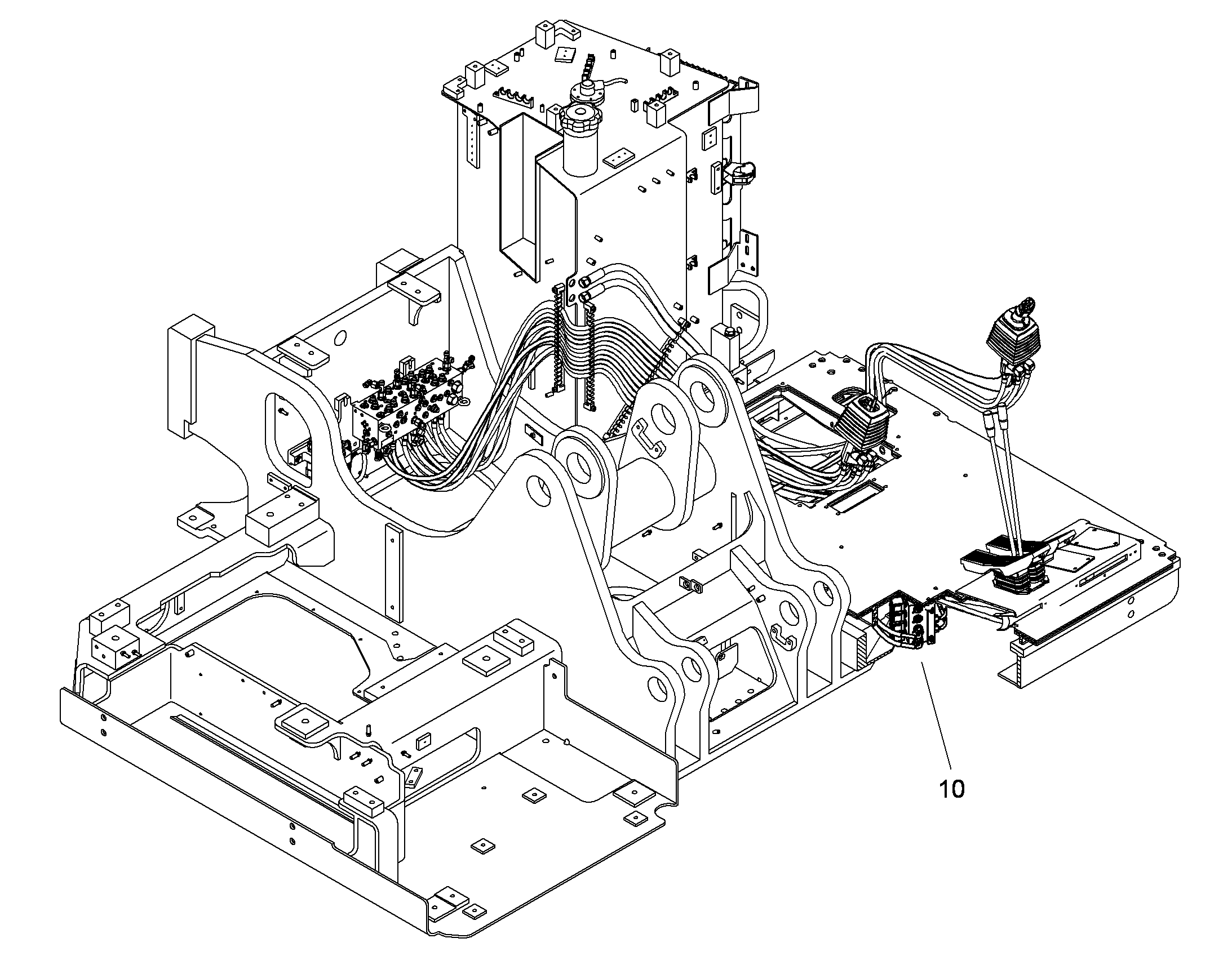 ПЕРЕКЛЮЧЕНИЕ УПРАВЛЕНИЕ 10383322 LIEBHERR