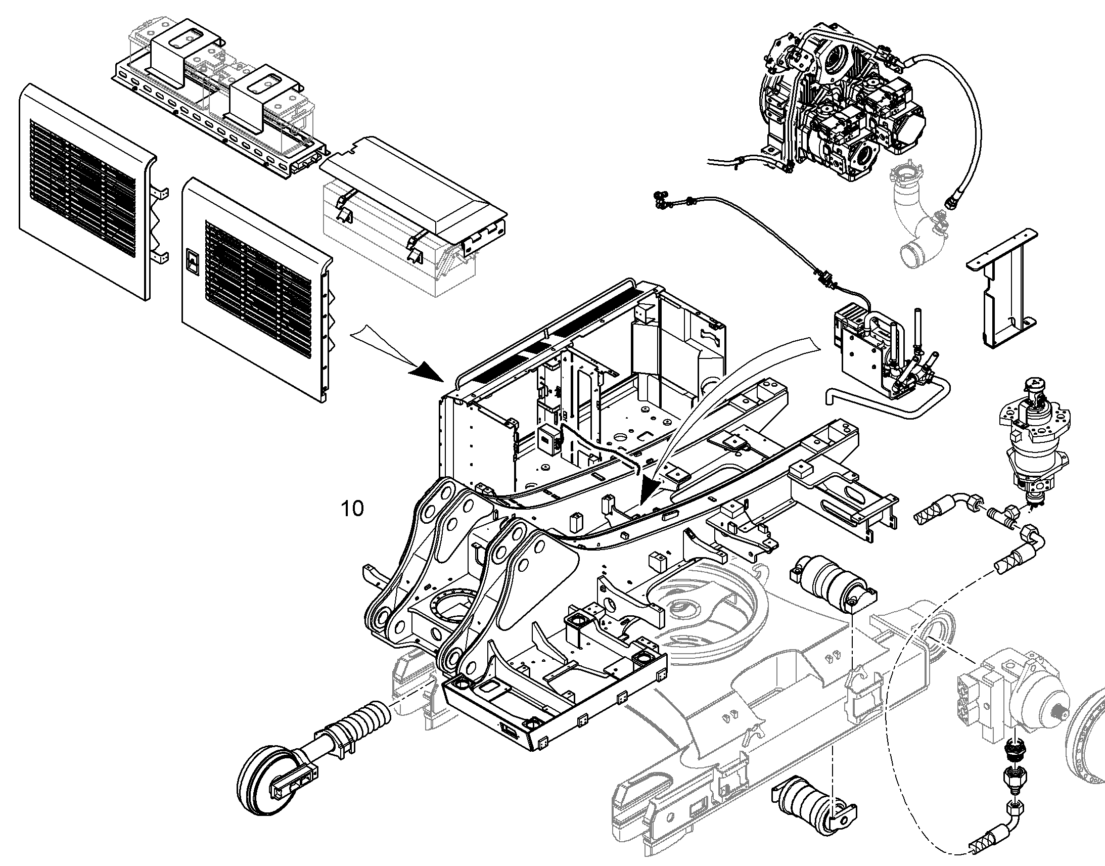 ДОПОЛНЕНИЕ-ДЛЯ ОХЛАЖДЕНИЯ 10372039 LIEBHERR