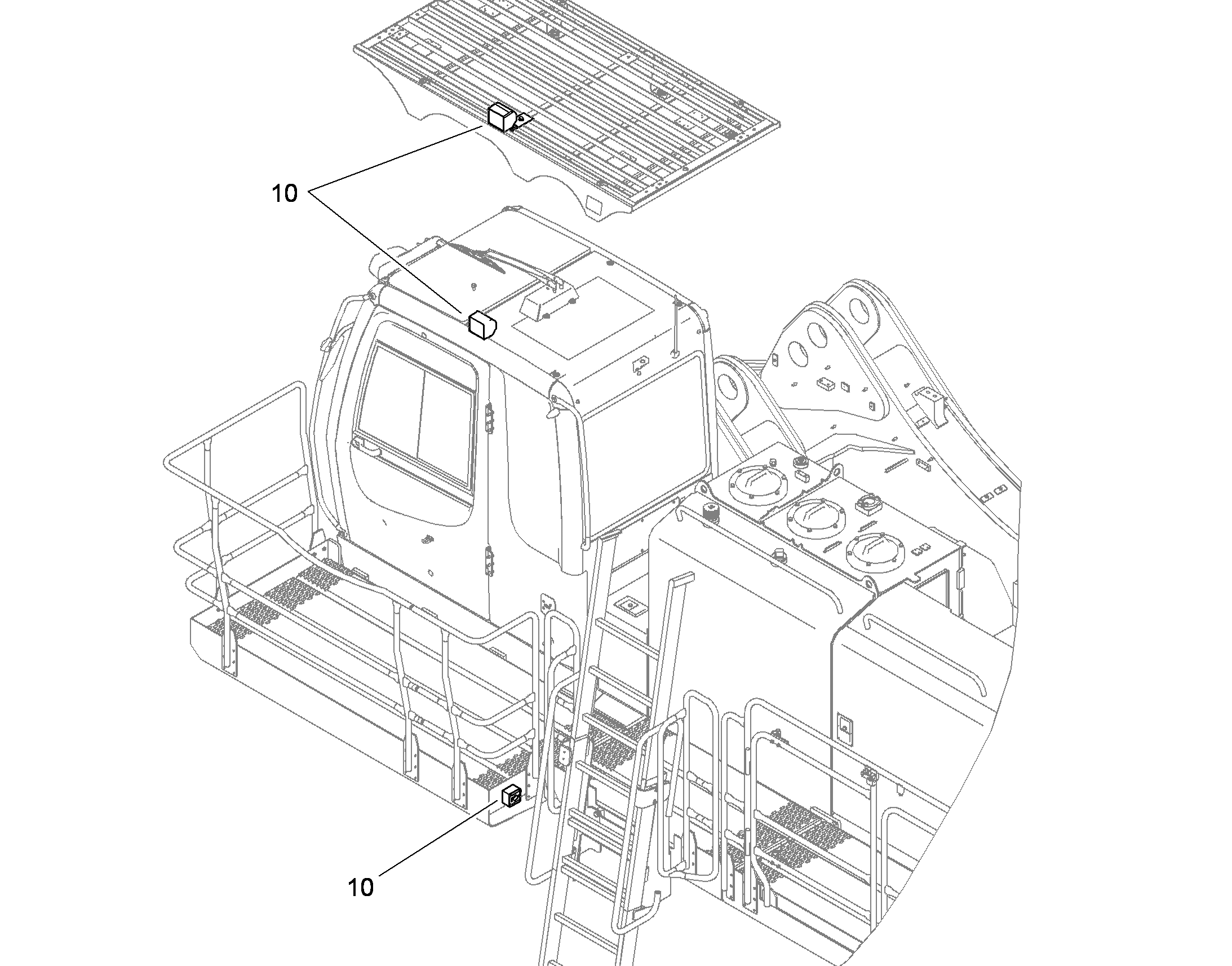 ПРОЖЕКТОР ДОПОЛНИТЕЛЬНЫЙ XENON 10391481 LIEBHERR