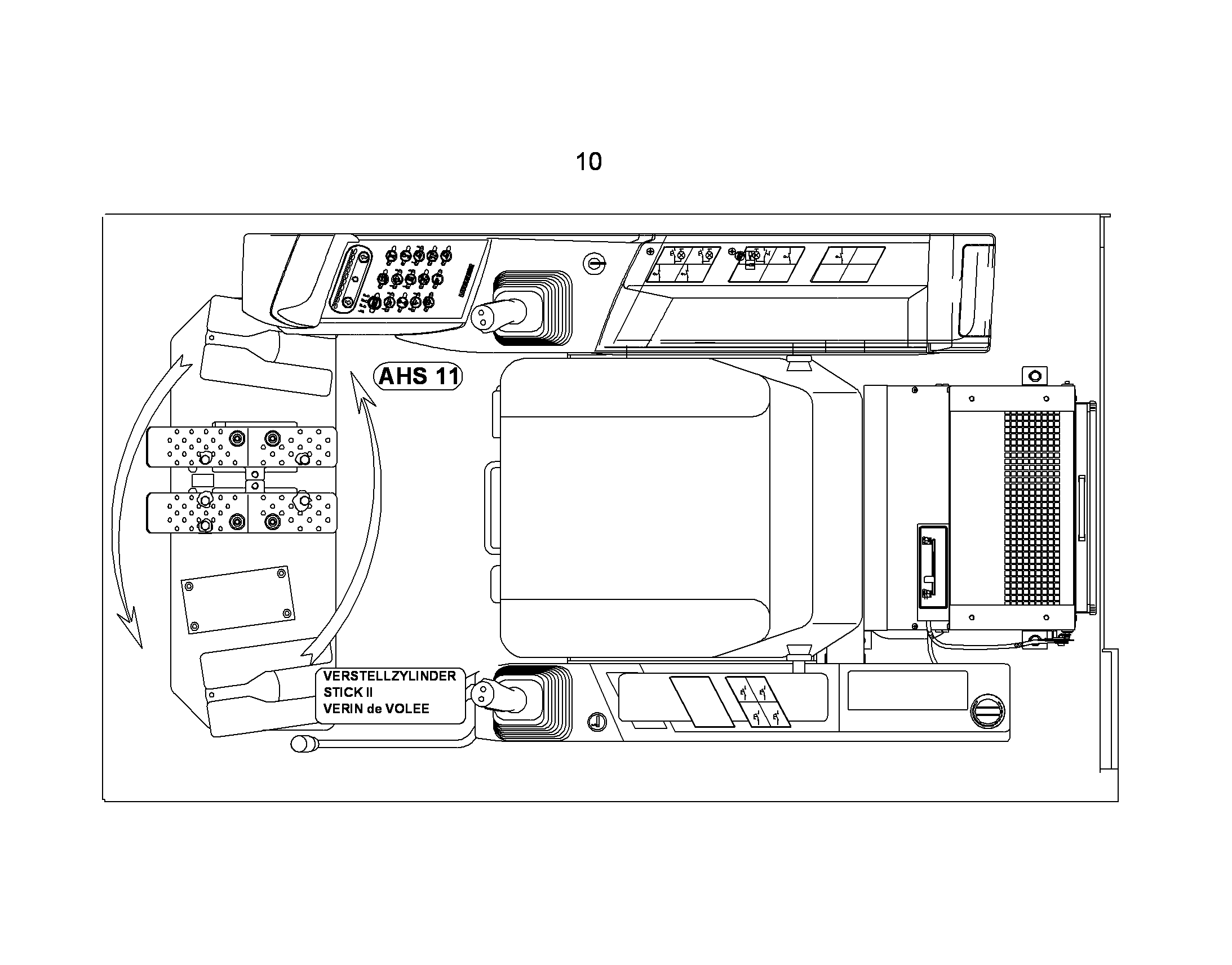 УПРАВЛЕНИЕ СПЕЦИАЛЬНОЕ 10396288 LIEBHERR