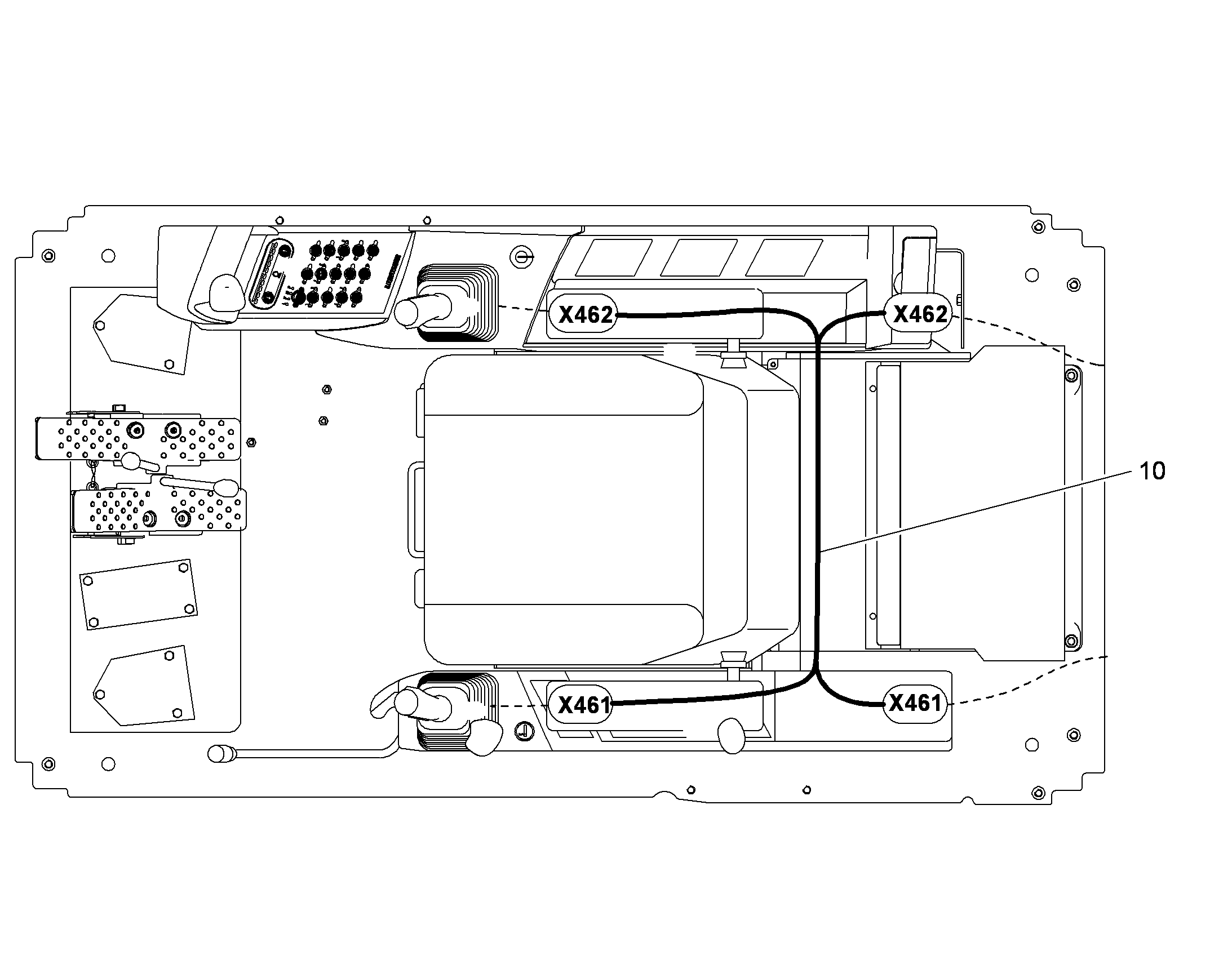 РЕКОНСТРУКЦИЯ - УПРАВЛЕНИЕ S5L/R-S6L/R 10398650 LIEBHERR