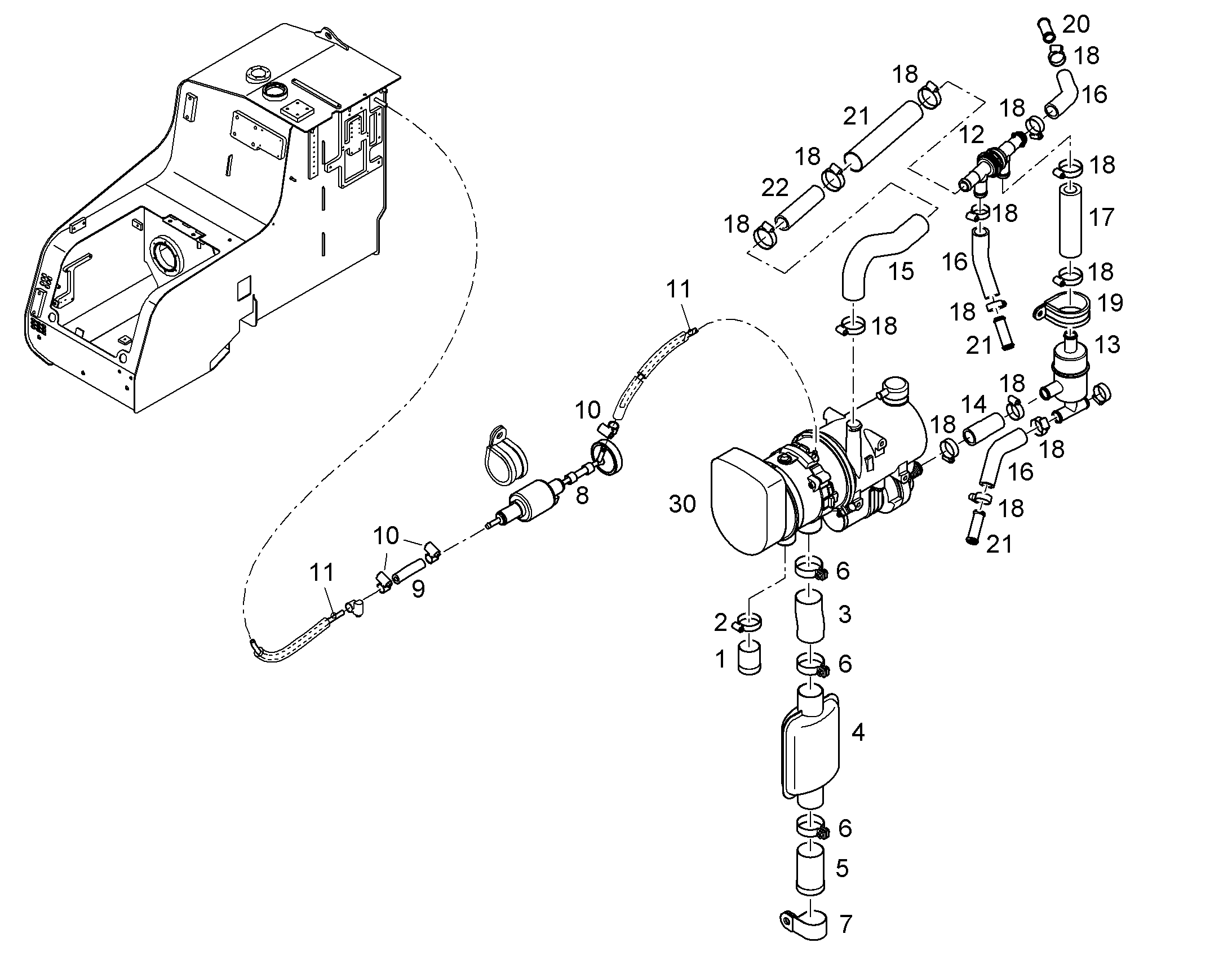 СКОБА 7415431 LIEBHERR