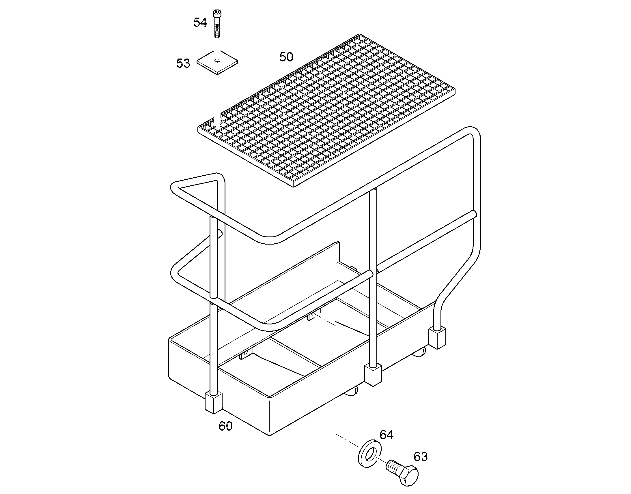 ПЛАТФОРМА 9928683 LIEBHERR