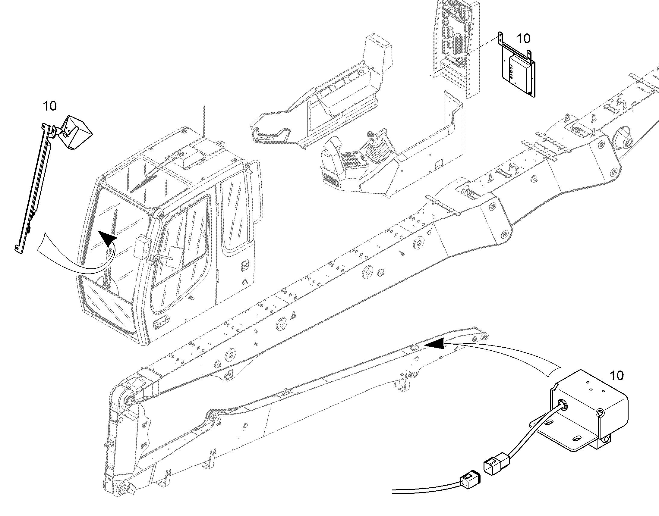ВИДЕОНАБЛЮДЕНИЕ 10403909 LIEBHERR