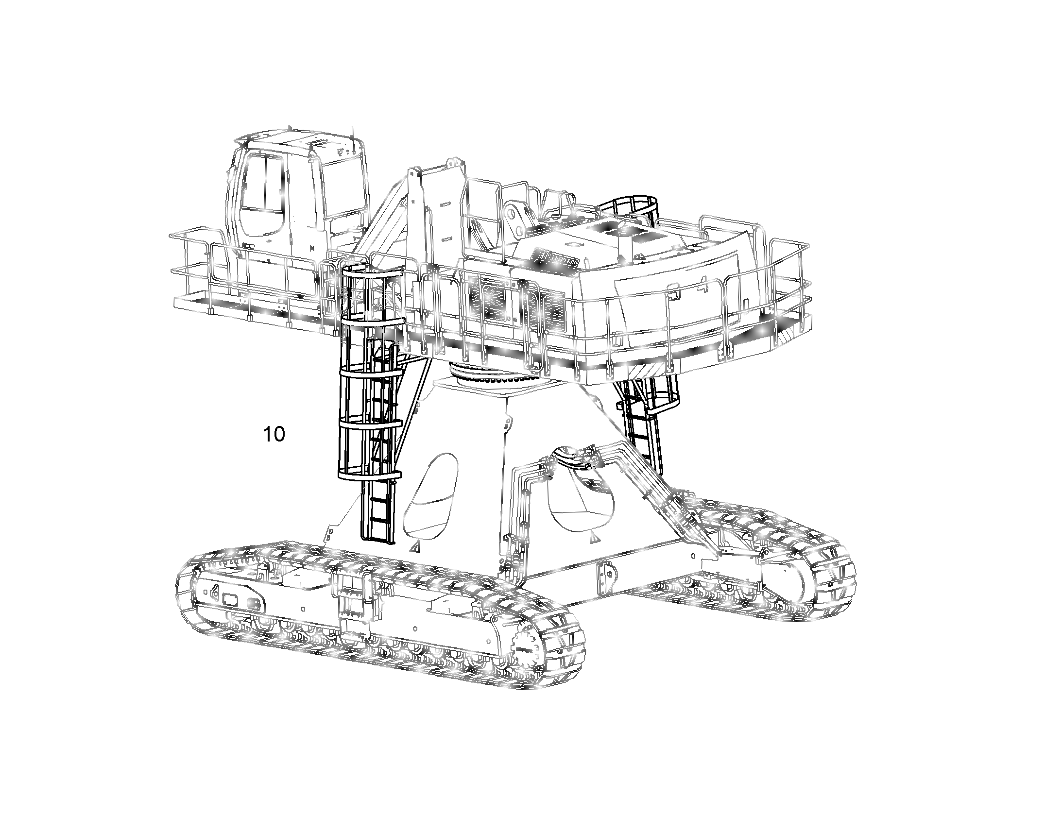 БАШНЯ ВОЗВЫШЕНИЯ, УСТАНОВКА 10405645 LIEBHERR