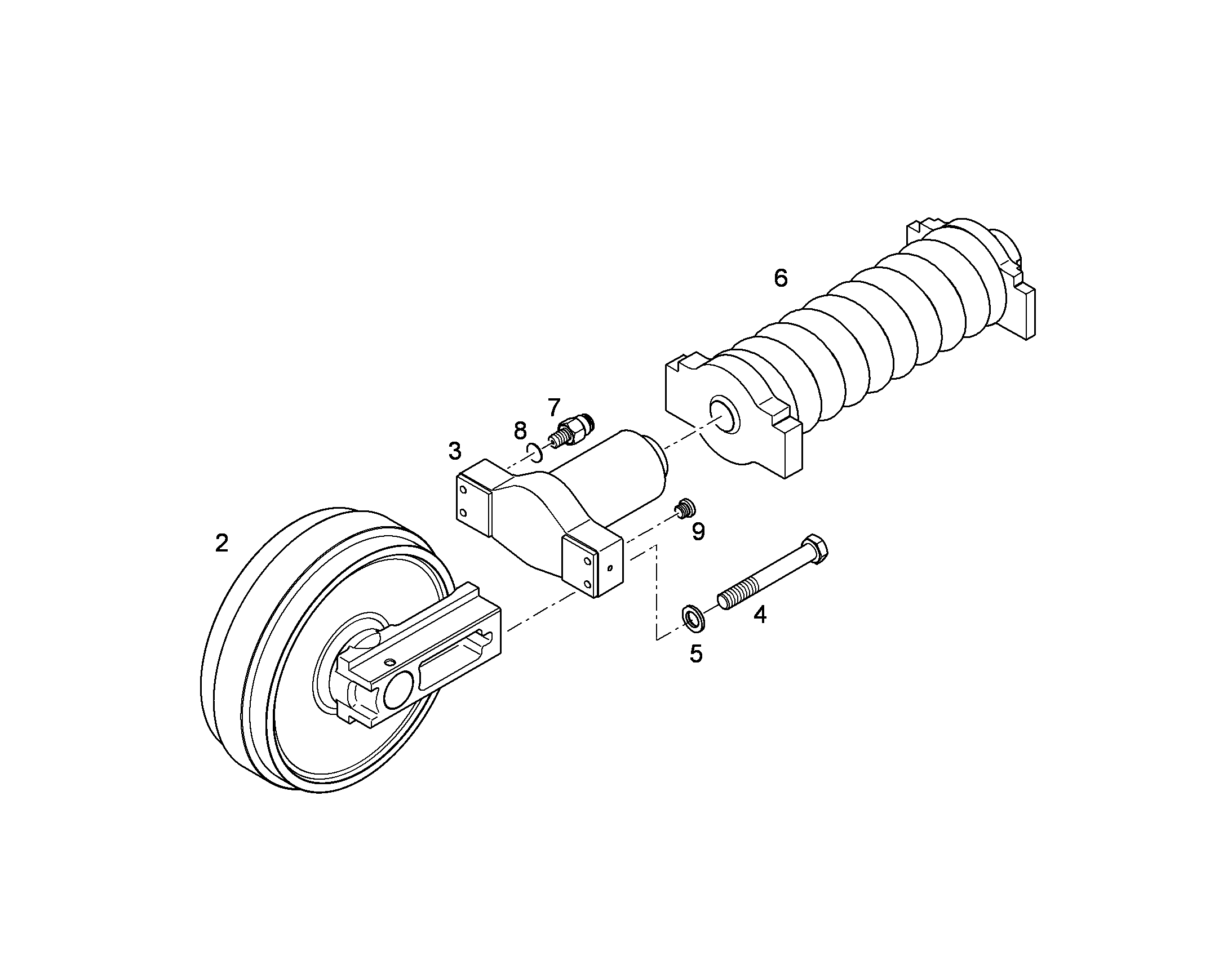 НАТЯЖИТЕЛЬ 10800263 LIEBHERR