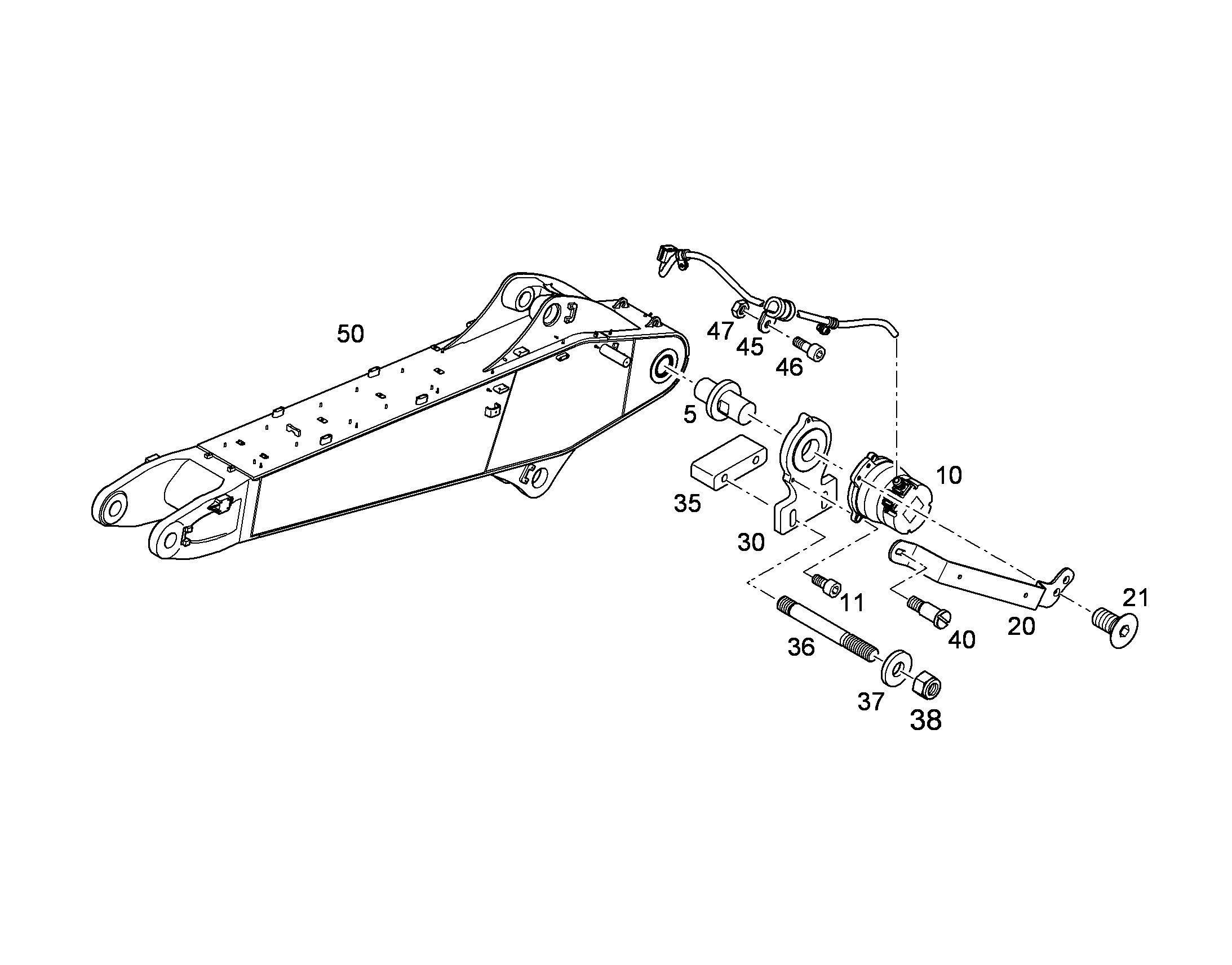 ПОВОДОК LRS 10405475 LIEBHERR