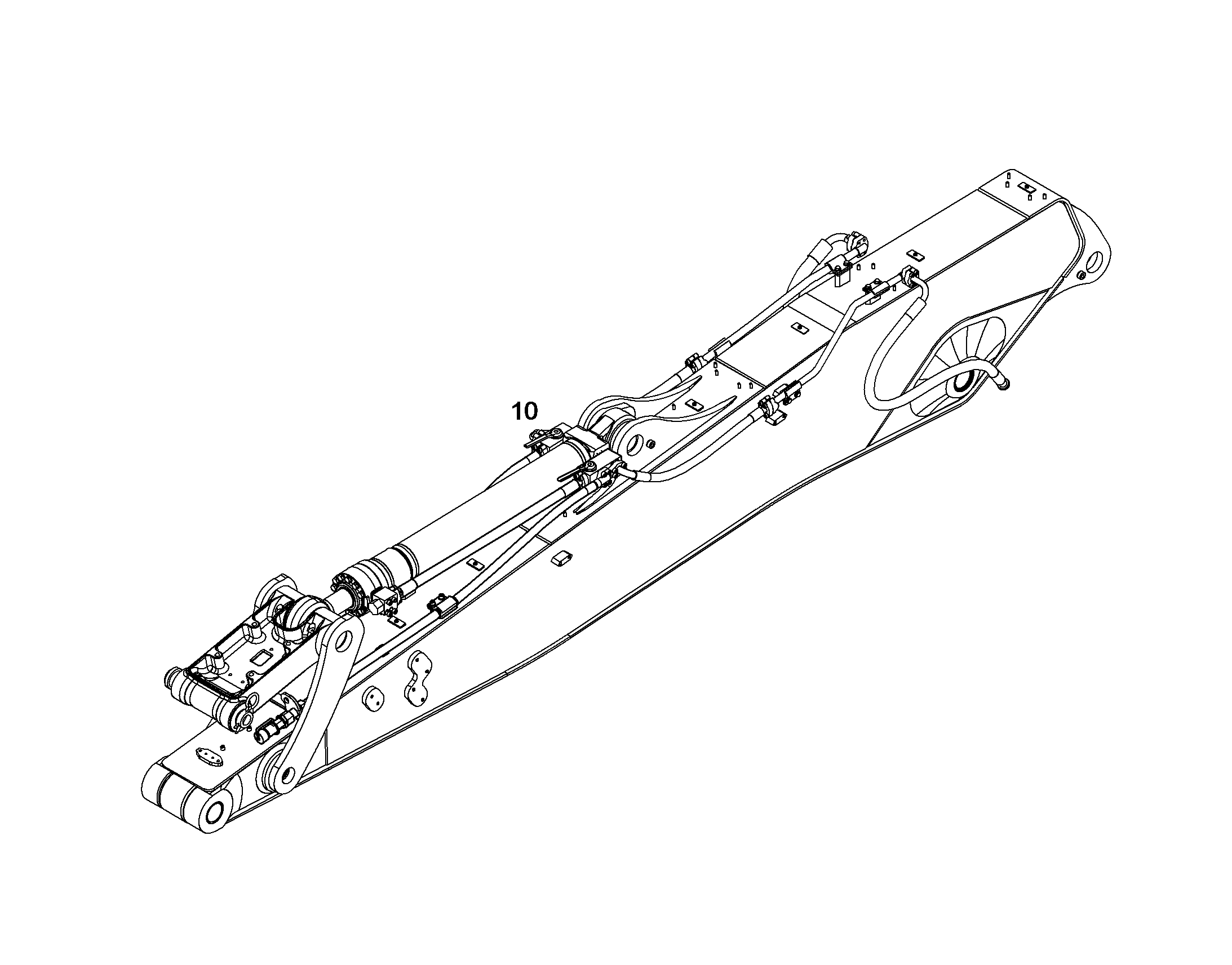 ПРОВОДКА ПРИВОД ГРЕЙФЕРА 10399107 LIEBHERR