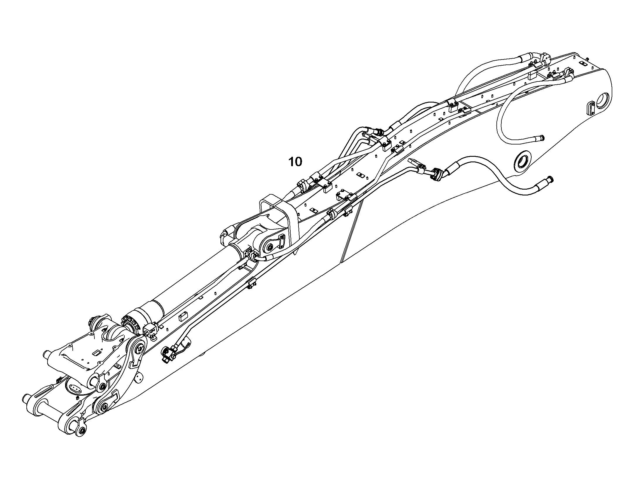 ПРОВОДКА МОНТАЖ AHS 10400101 LIEBHERR