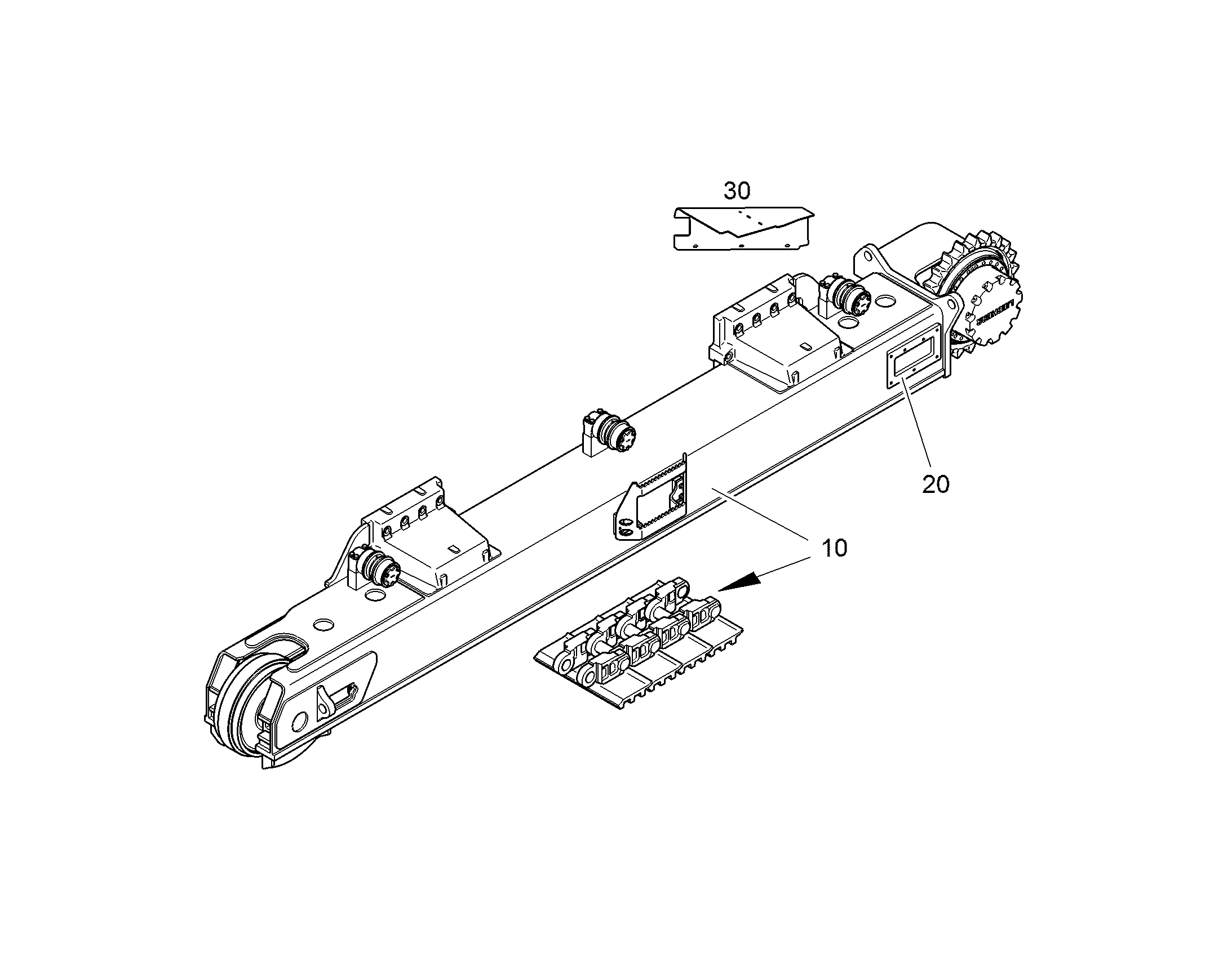 БАРАБАН КАБЕЛЬНЫЙ ДЛЯ 500V 11458072 LIEBHERR