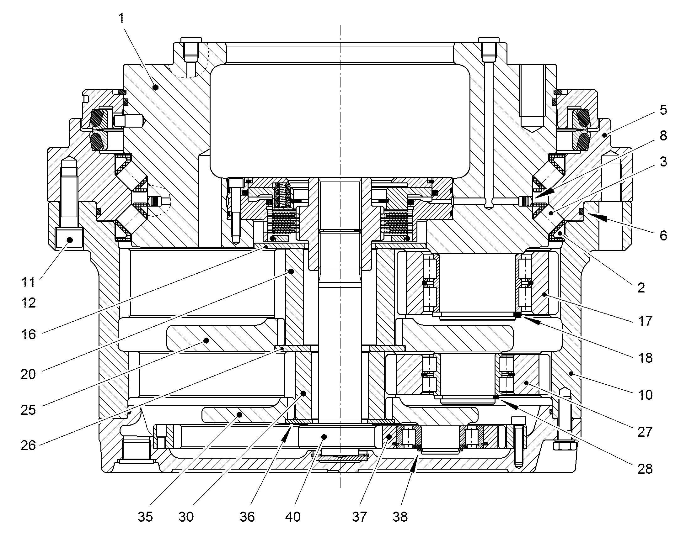 СТОПОРНОЕ КОЛЬЦО DIN 471 30 10171577 LIEBHERR