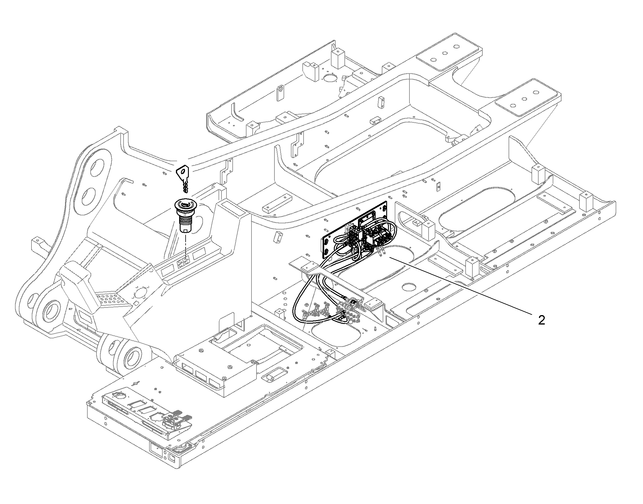 ПЕРЕКЛЮЧЕНИЕ УПРАВЛЕНИЕ AHS 10365817 LIEBHERR