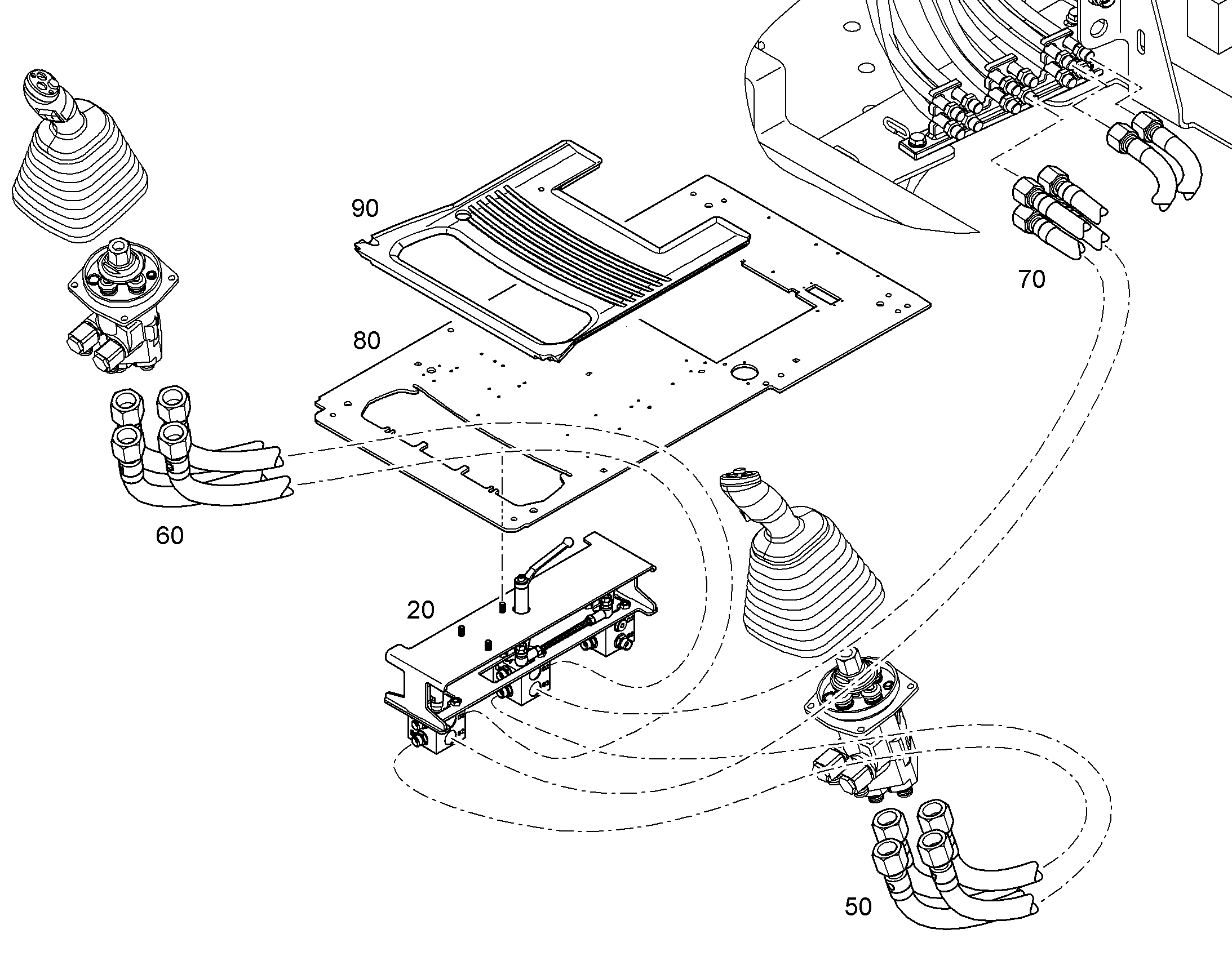 ПЕРЕКЛЮЧЕНИЕ УПРАВЛЕНИЕ 10827359 LIEBHERR