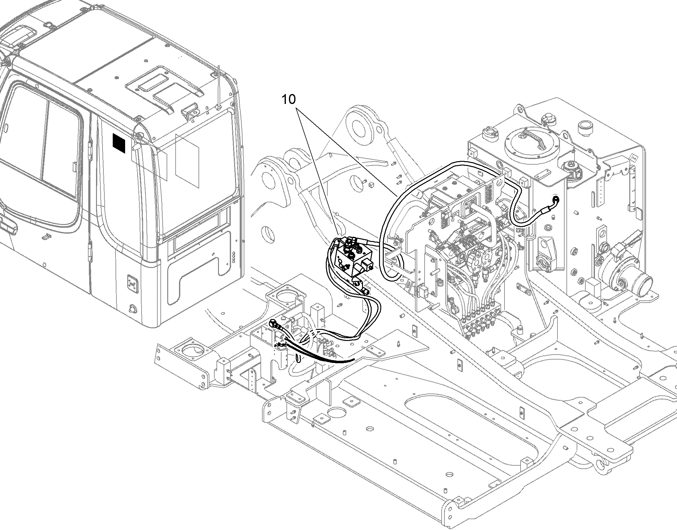 ДООБОРУД. ПРИВ. МЕХ.ПОВ. 10829925 LIEBHERR