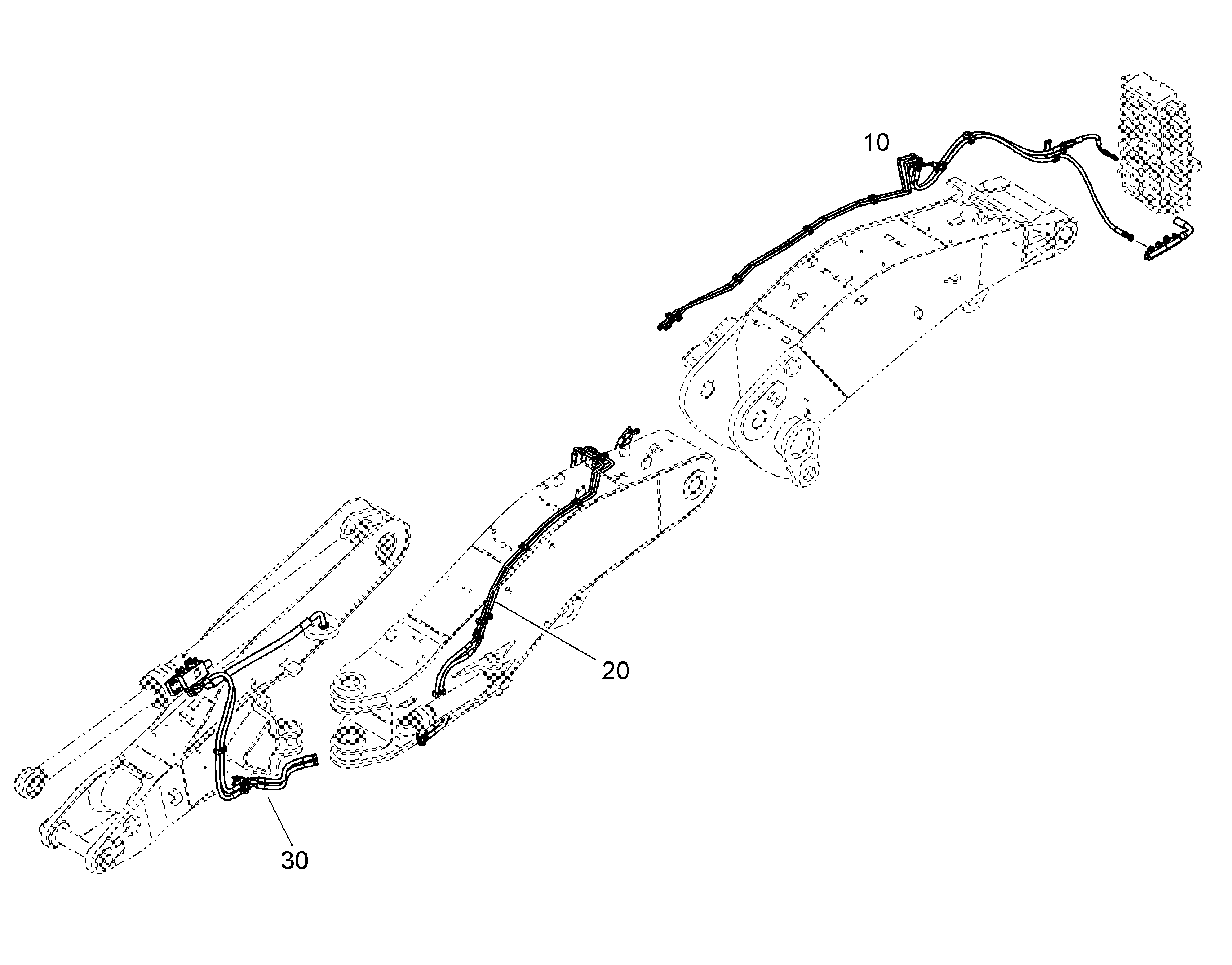 ЗАЩ.ТРУБЫ ЦИЛ.РУК. 10828653 LIEBHERR