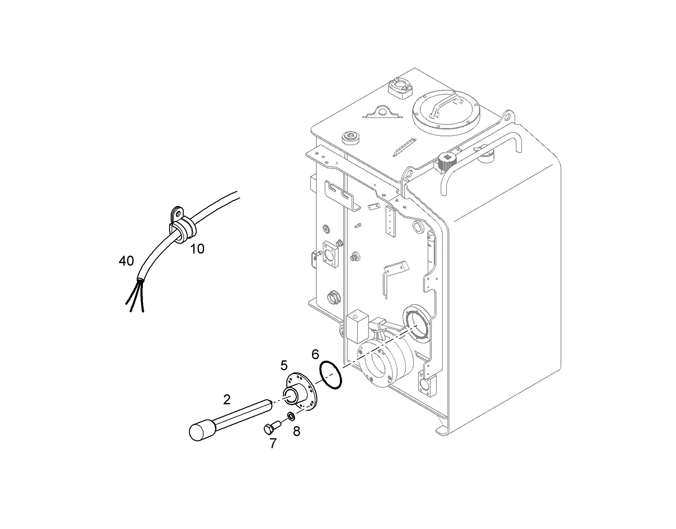 ПОСТАВЛЯЕМЫЙ КОМПЛЕКТ CLEMESSY 10830142 LIEBHERR