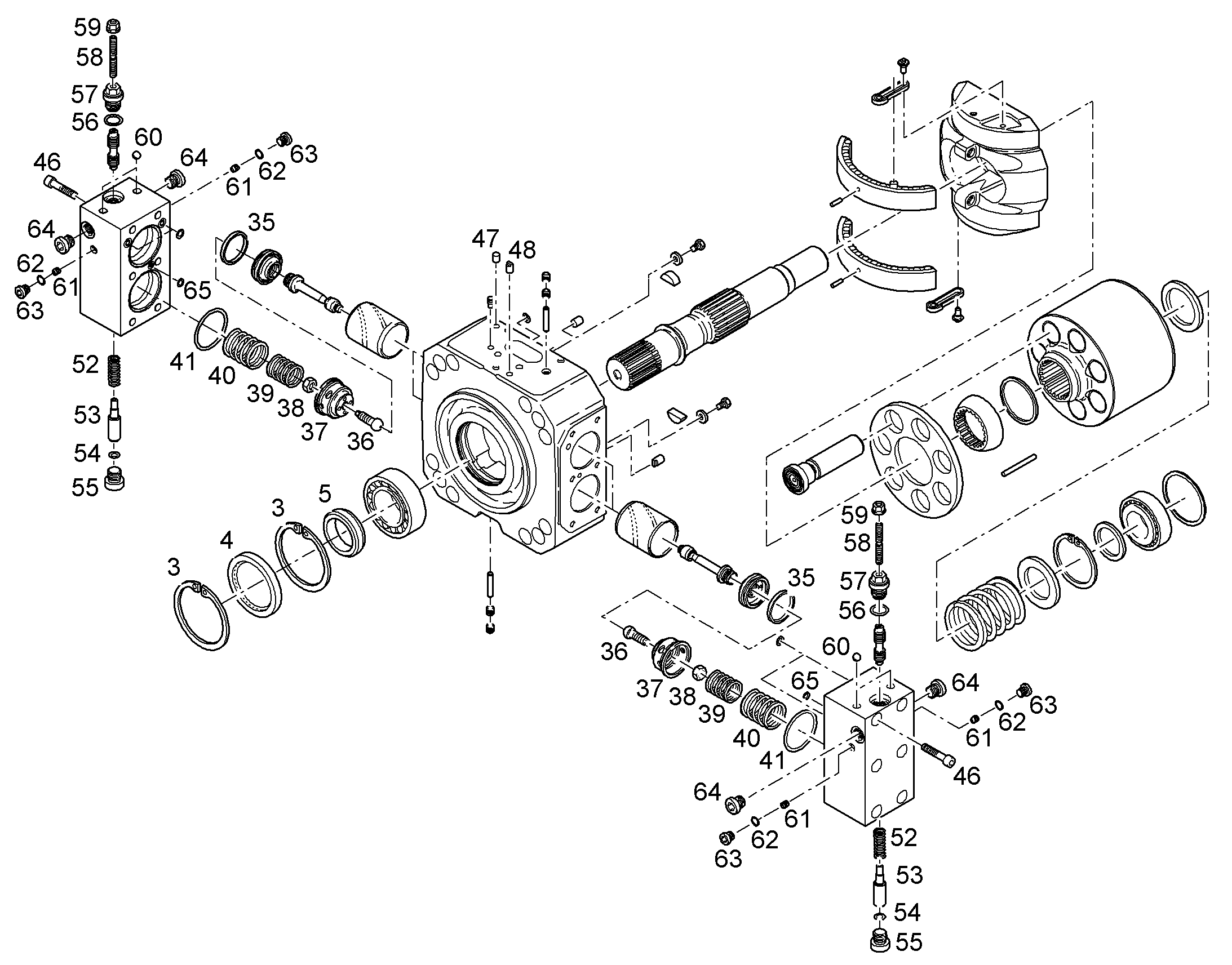 Прижимная пружина 7410892 LIEBHERR