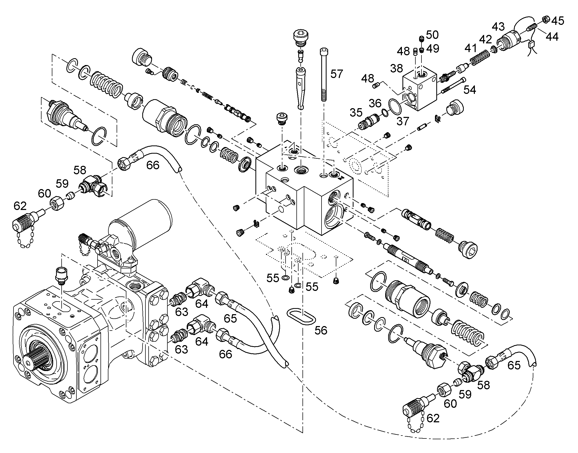 Прижимная пружина 1,8X13,1X30,8 10026783 LIEBHERR