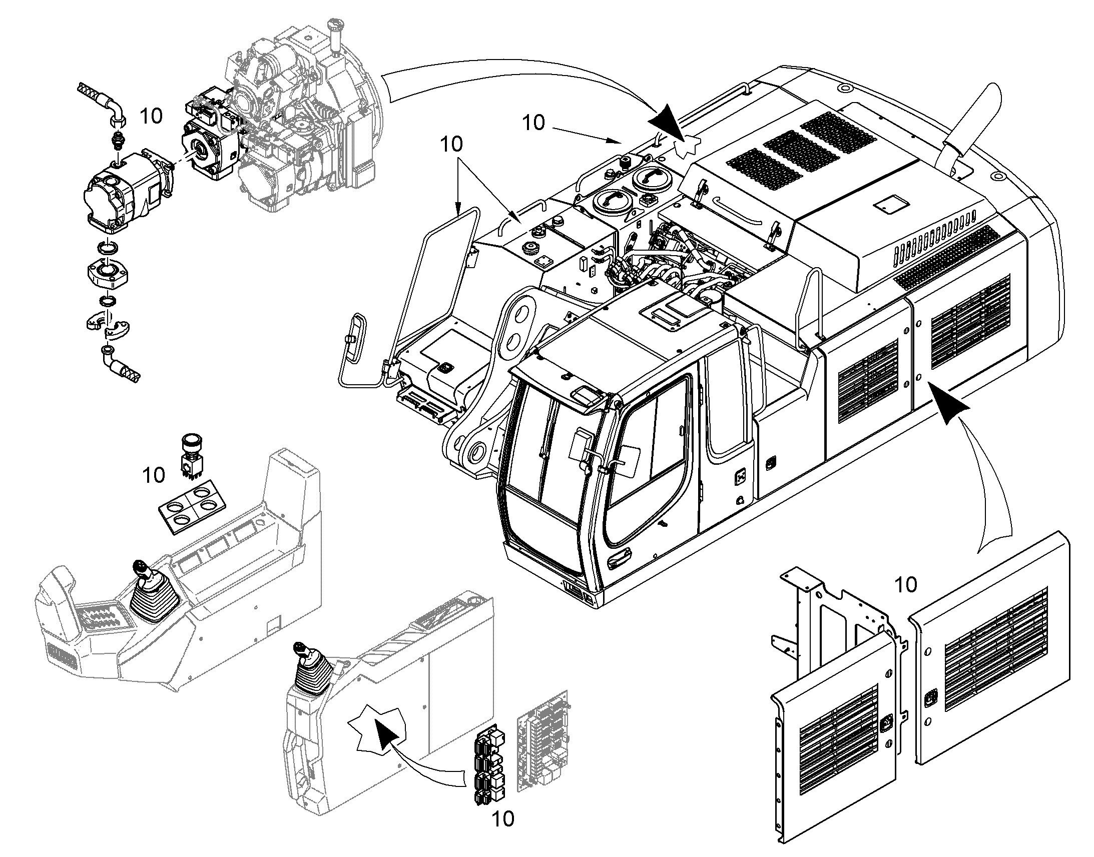 ДОПОЛНЕНИЕ-ГЕНЕРАТОРНАЯ УСТ. 10834353 LIEBHERR