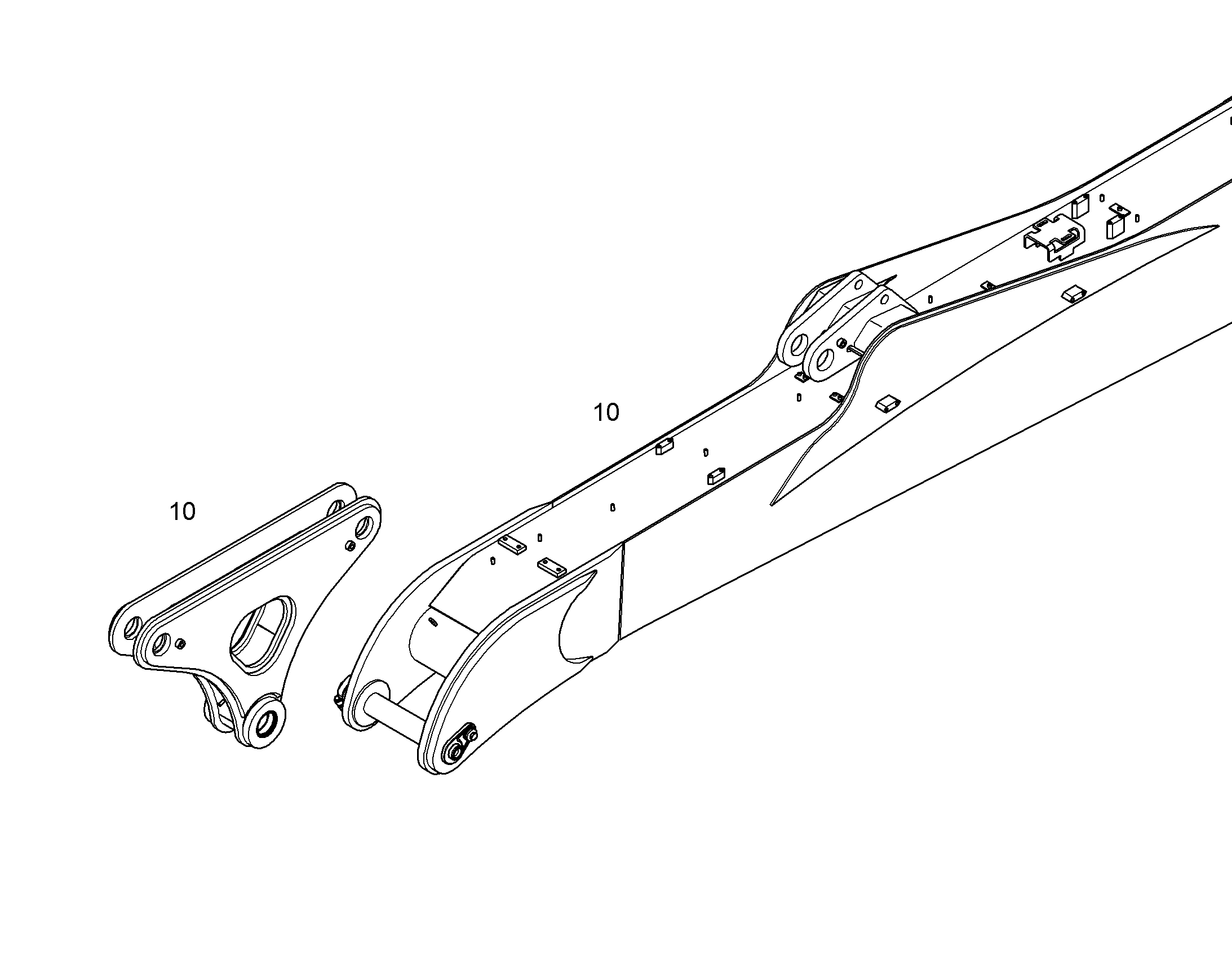 ЭЛЕМЕНТЫ УСИЛИВАЮЩИЕ, УСТ. 10831519 LIEBHERR