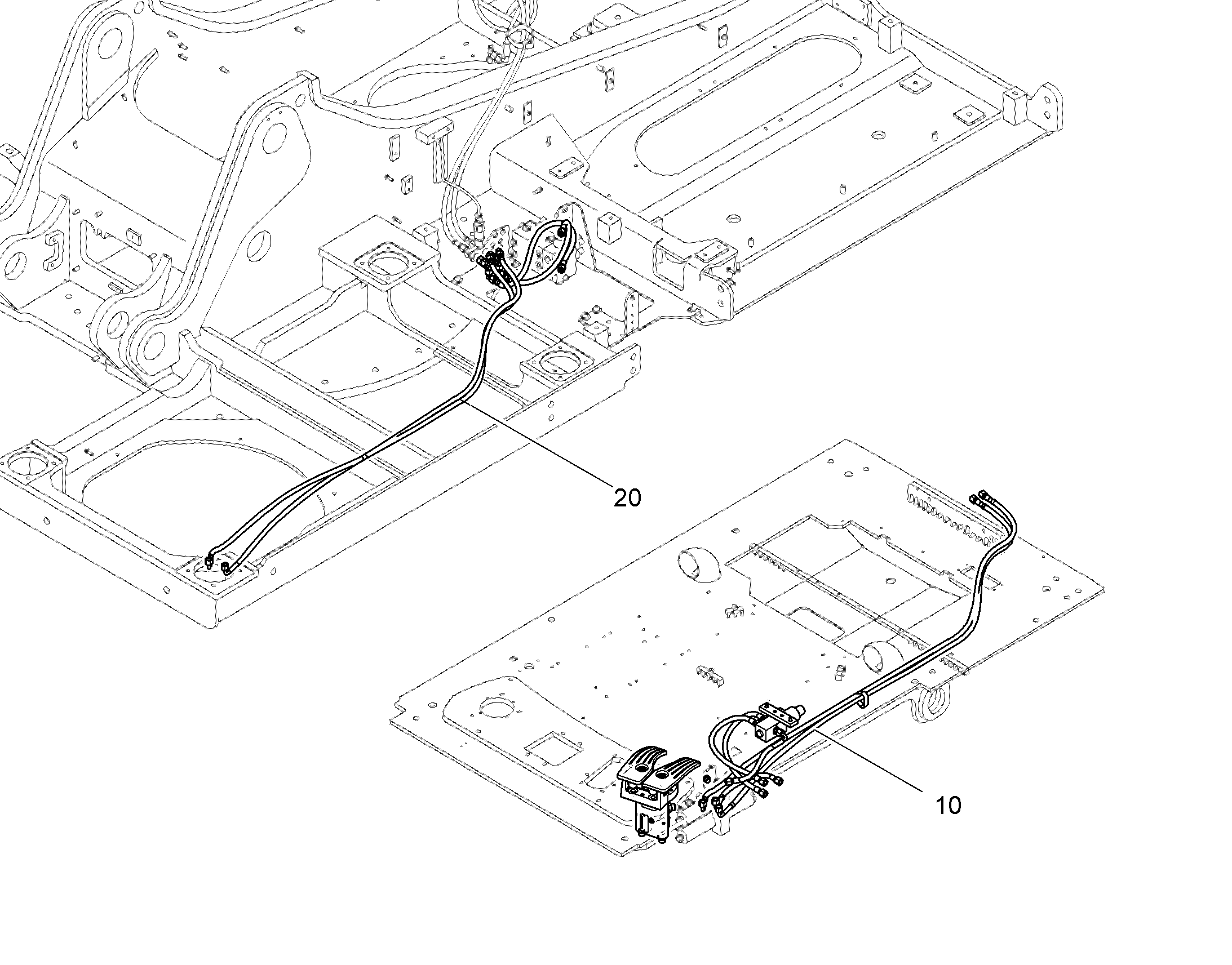 ПЕРЕКЛЮЧЕНИЕ УПРАВЛЕНИЕ 10831999 LIEBHERR