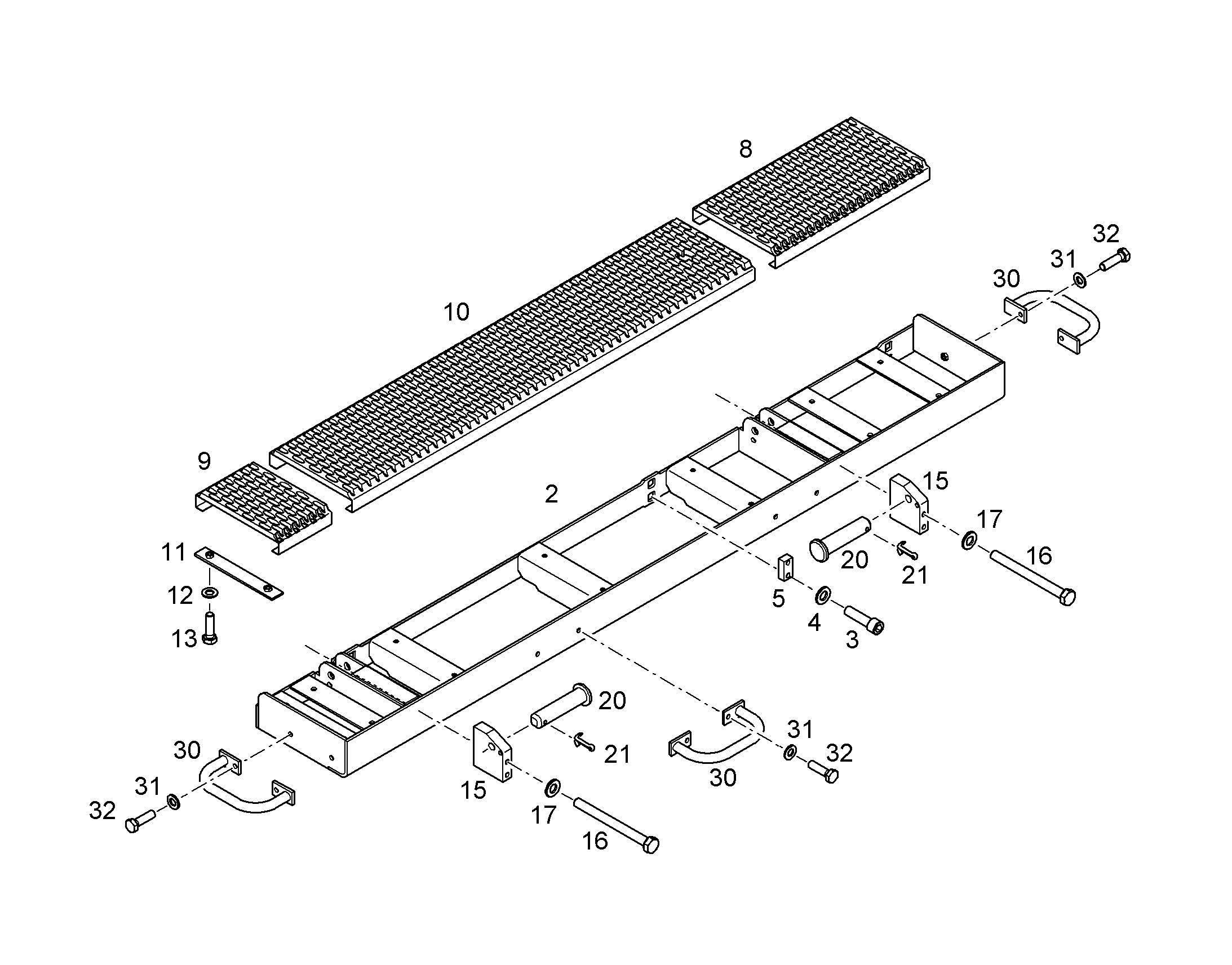 СЕТКА РЕШЕТЧАТАЯ 10831140 LIEBHERR