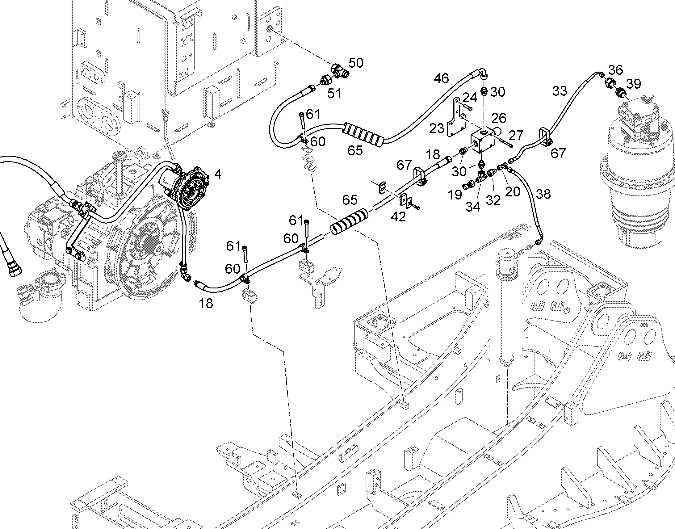 НАСОС ВСТРОЕННЫЙ 10837296 LIEBHERR