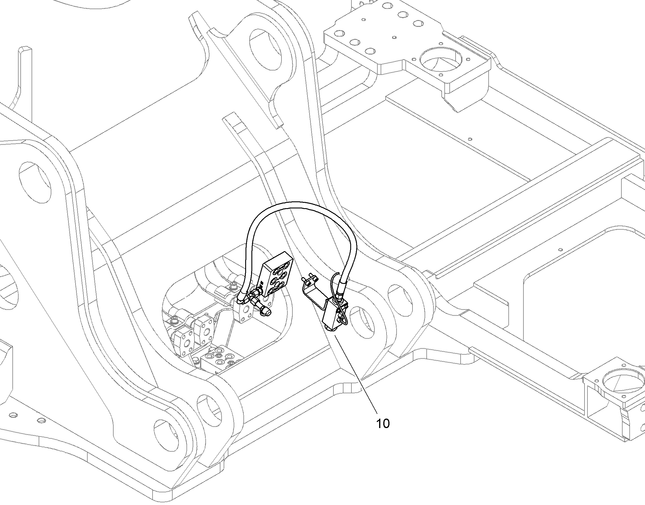 УСТР.ПРЕДУП.О ПЕРЕГРУЗКЕ R946/950 10392510 LIEBHERR