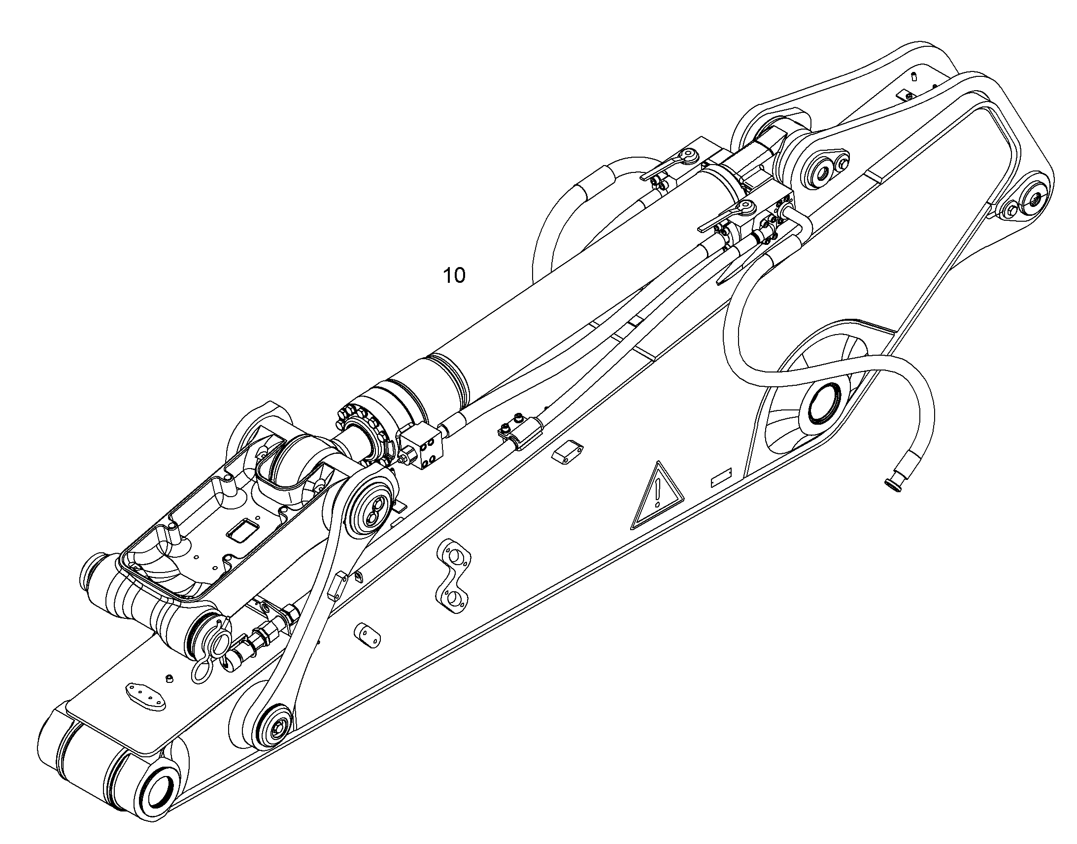 ПРОВОДКА ПРИВОД ГРЕЙФЕРА 10389431 LIEBHERR