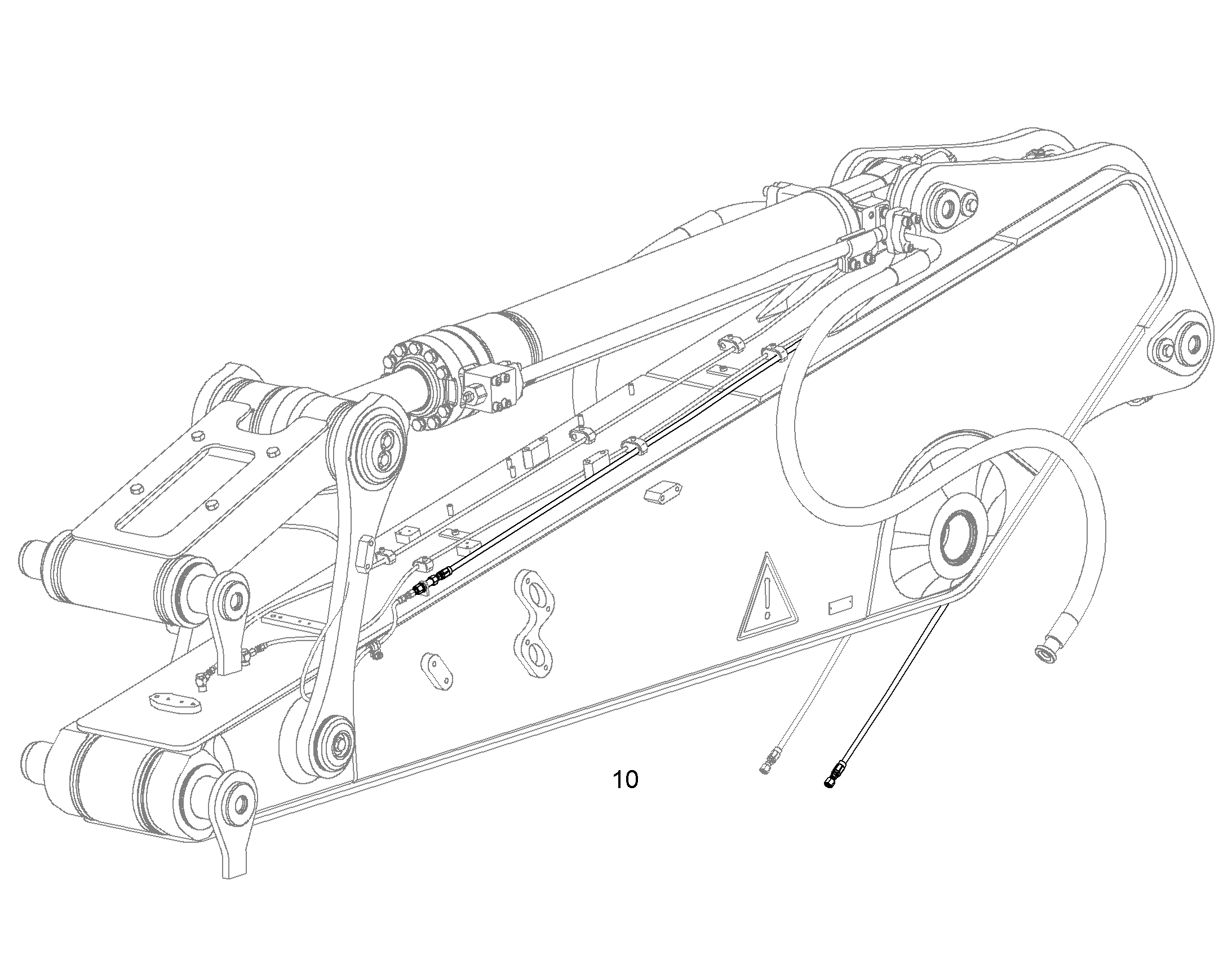 СМАЗОЧНЫЕ ЛИНИИ ДЛЯ НАКЛАДОК 10389427 LIEBHERR