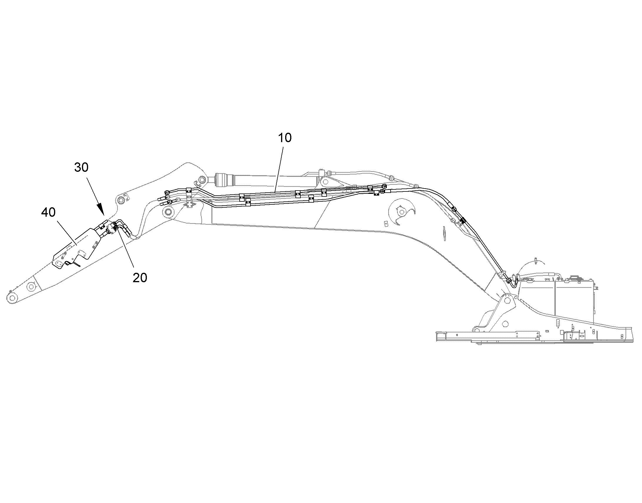 ЛИНИЯ ДОПОЛНИТЕЛЬНАЯ 10389919 LIEBHERR