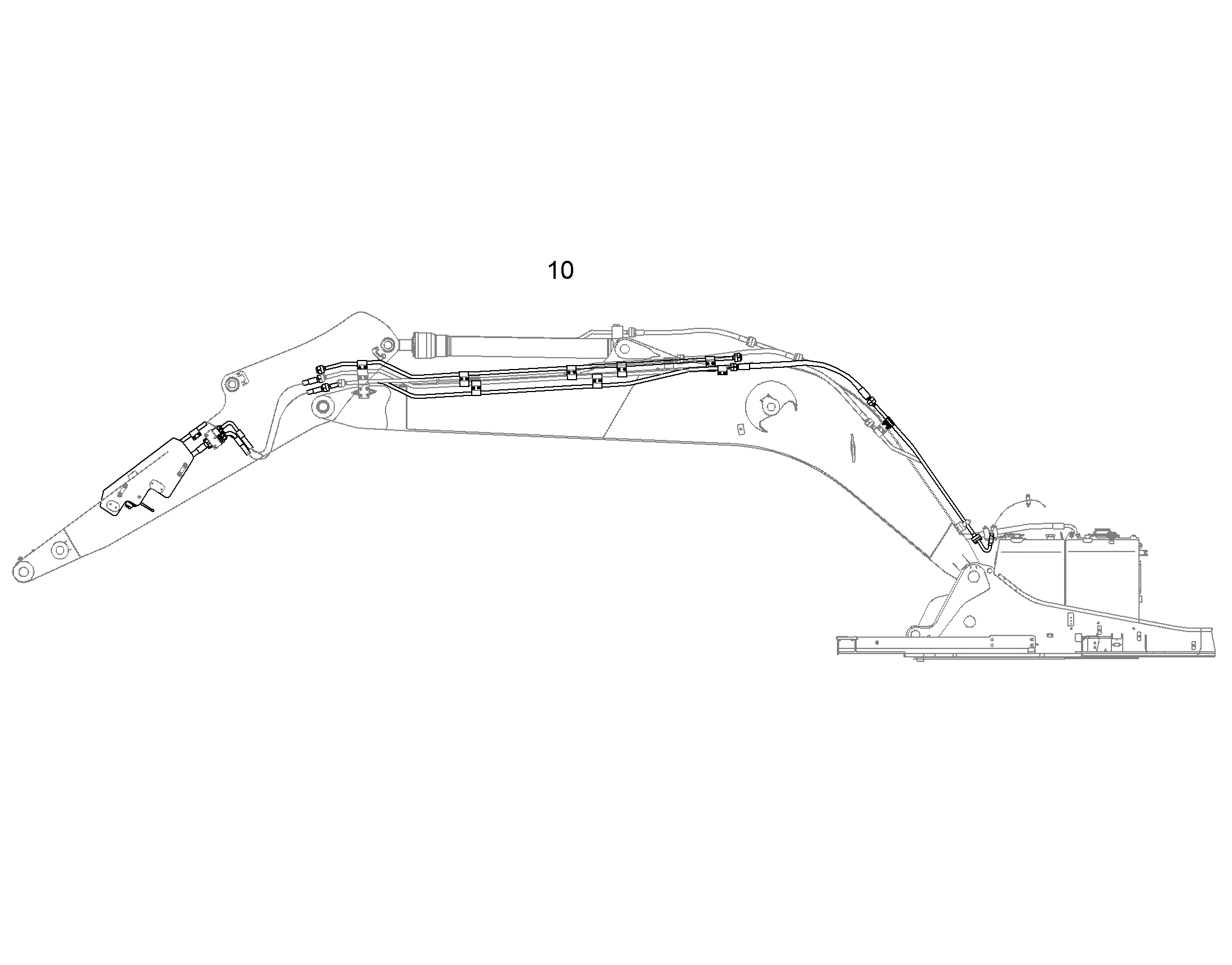 ЛИНИЯ ДОПОЛНИТЕЛЬНАЯ 10389915 LIEBHERR