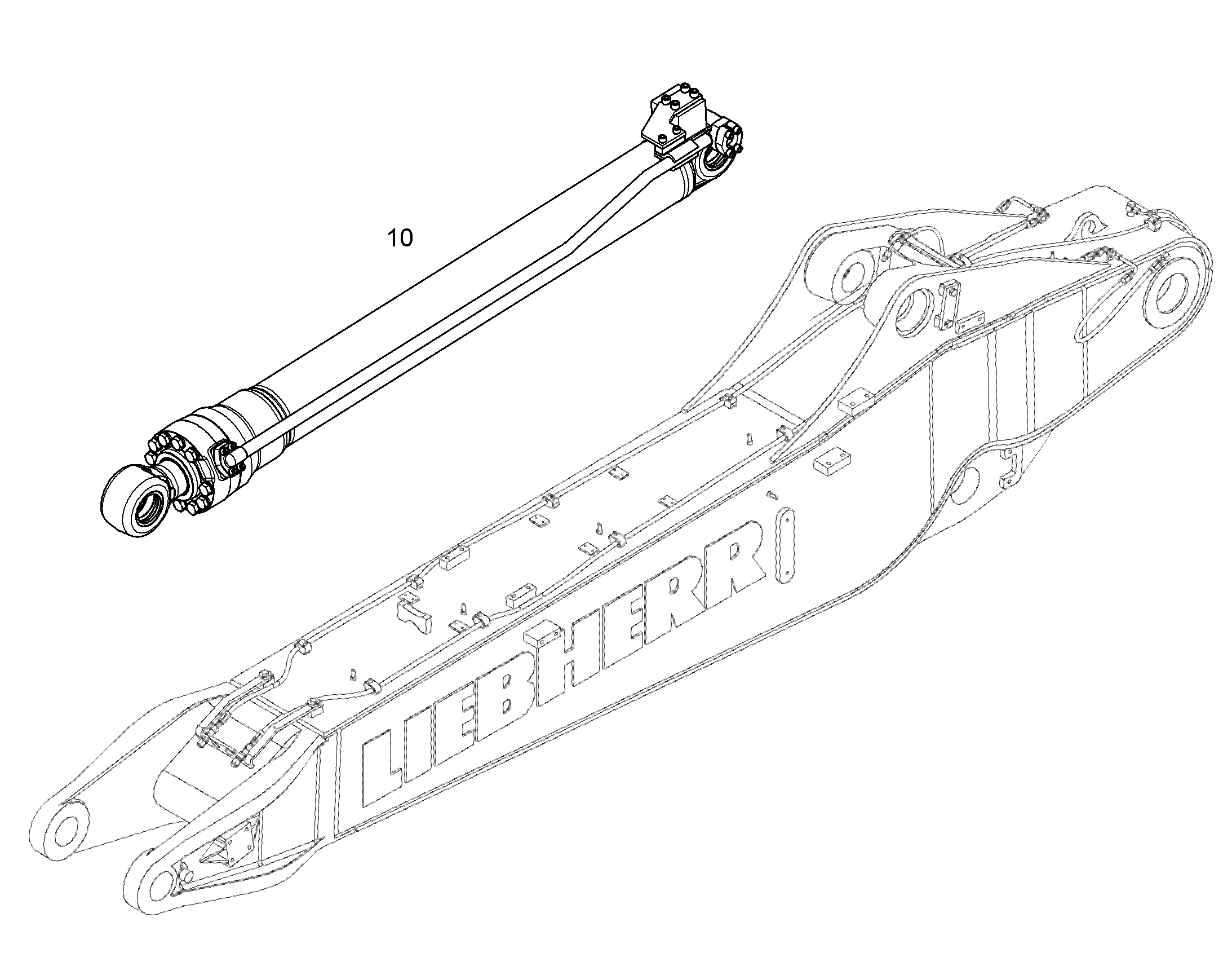 ПЕРЕОБ.ПОДШ.ОП.ПРИВ.ХОД.ЧАСТИ 10825469 LIEBHERR