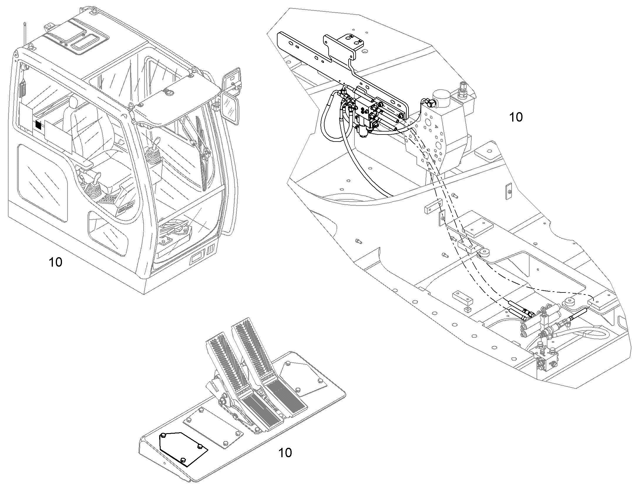 ДООБОРУДОВАНИЕ УПРАВЛЕНИЕ AHS 11 10404212 LIEBHERR