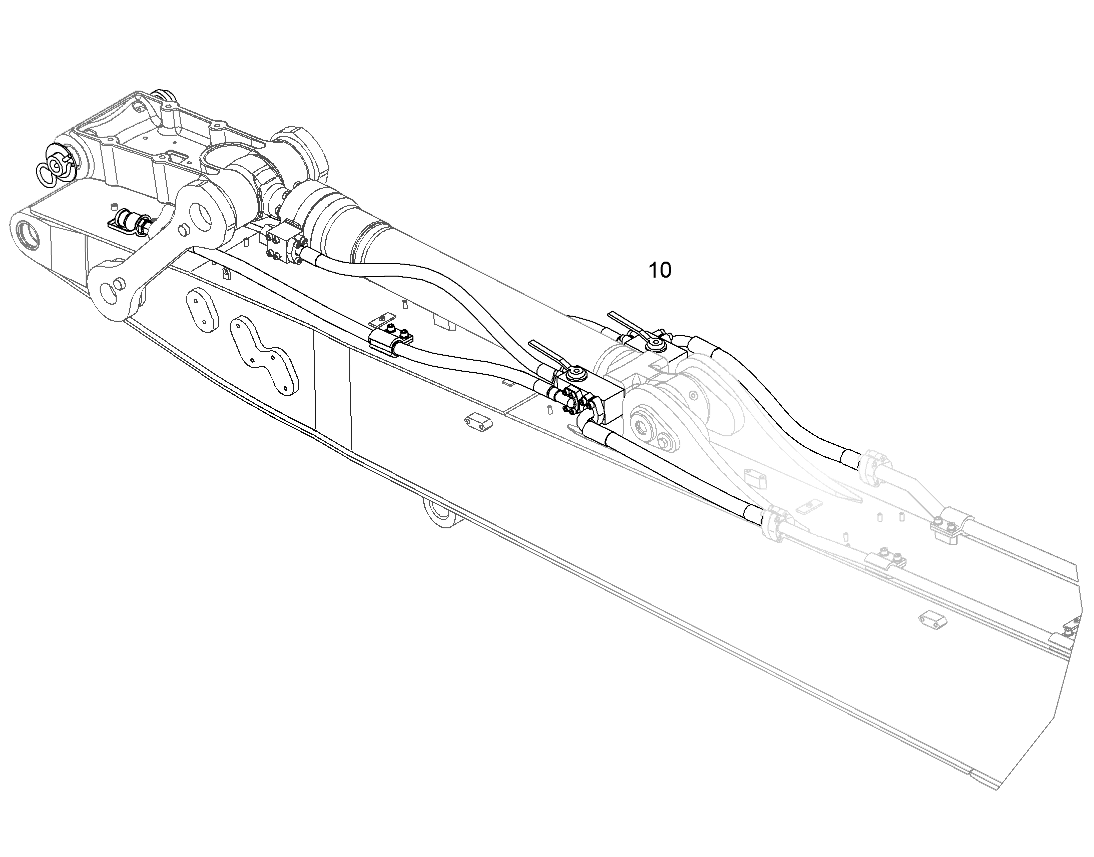 ПРОВОДКА ПРИВОД ГРЕЙФЕРА 10379984 LIEBHERR