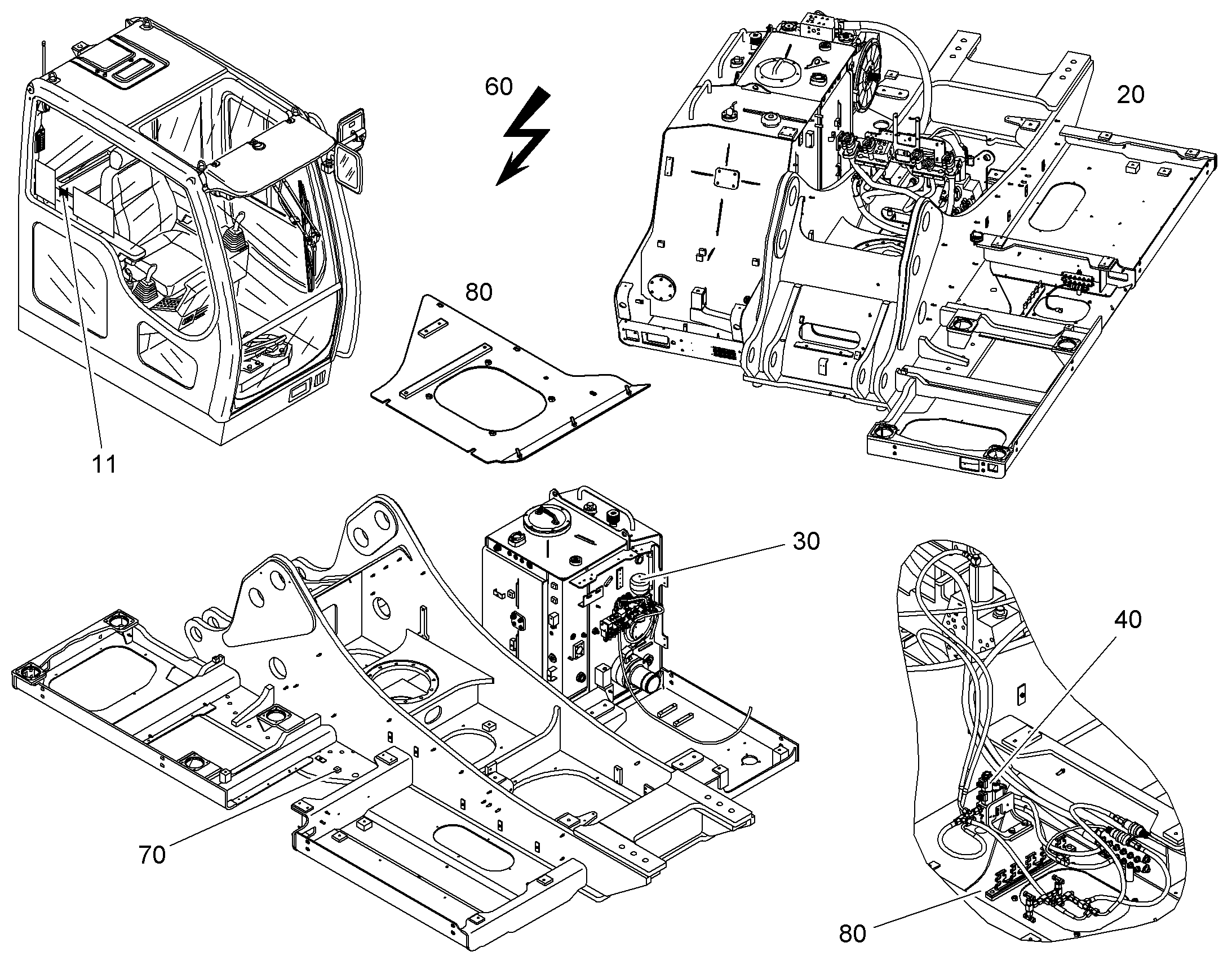 ЭЛЕКТРООБОРУДОВАНИЕ 10839079 LIEBHERR