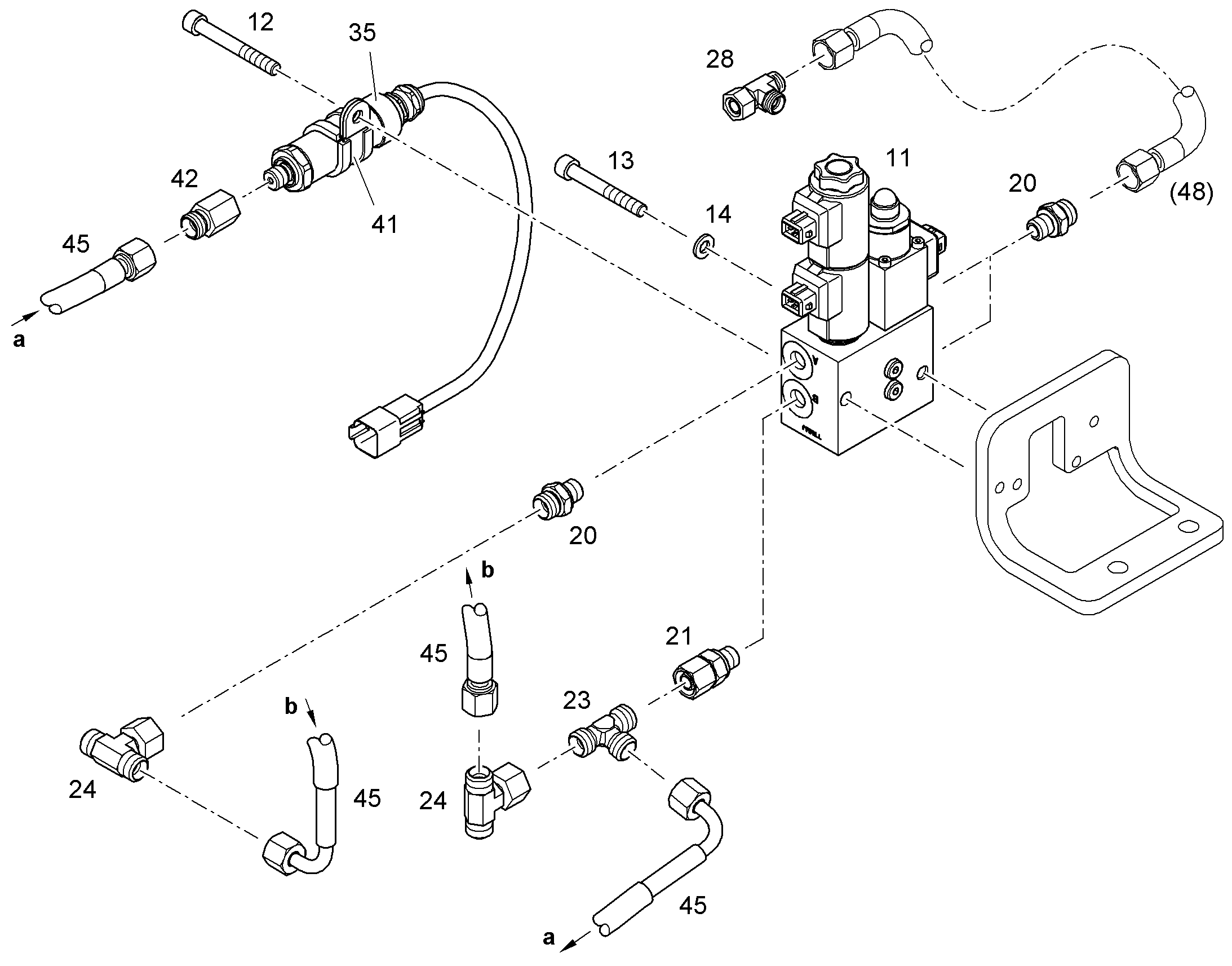 ПЕРЕКЛЮЧЕНИЕ УПРАВЛЕНИЕ 10842846 LIEBHERR