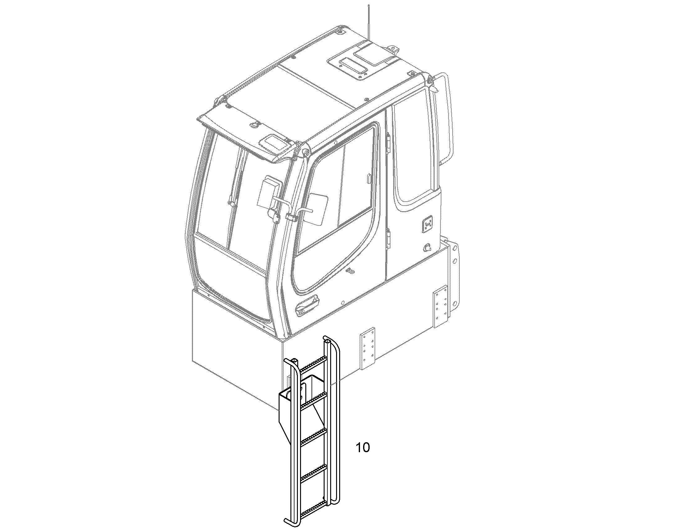 ПРИСП. ДЛЯ ТРАНСПОРТИРОВКИ 10828461 LIEBHERR