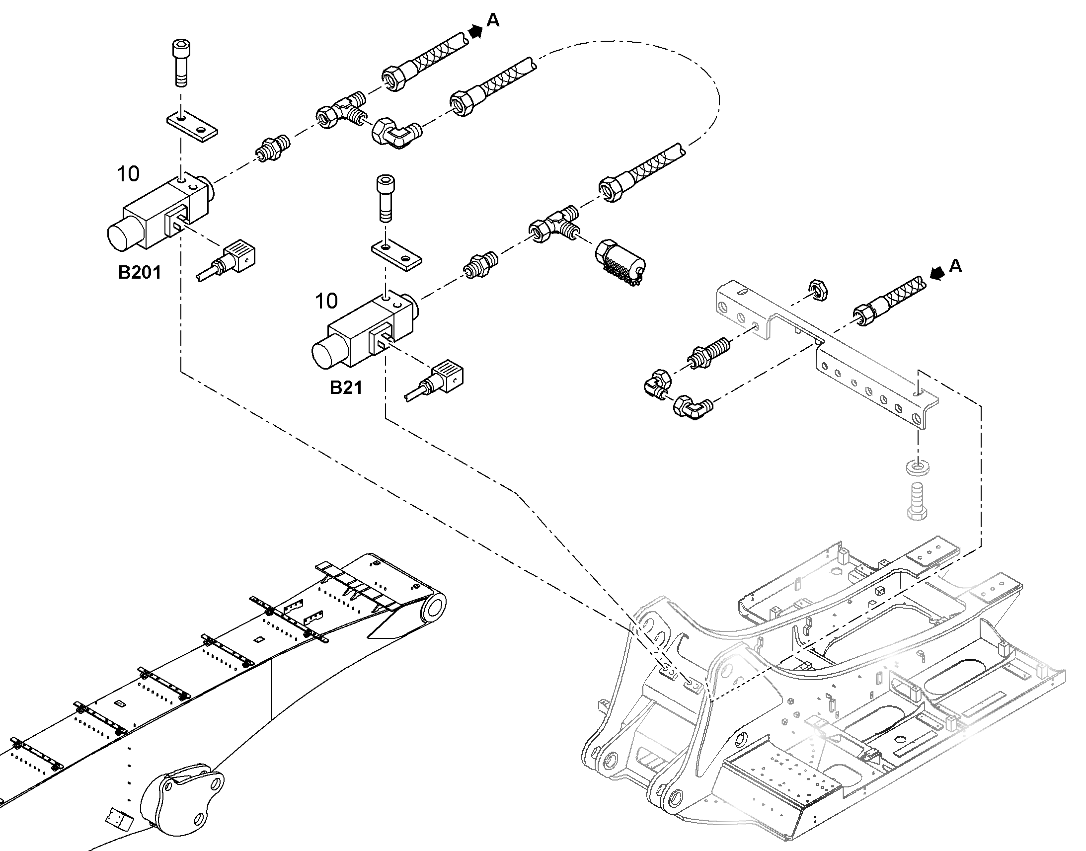 УСТР.ПРЕДУП.О ПЕРЕГРУЗКЕ EP954C 10826124 LIEBHERR