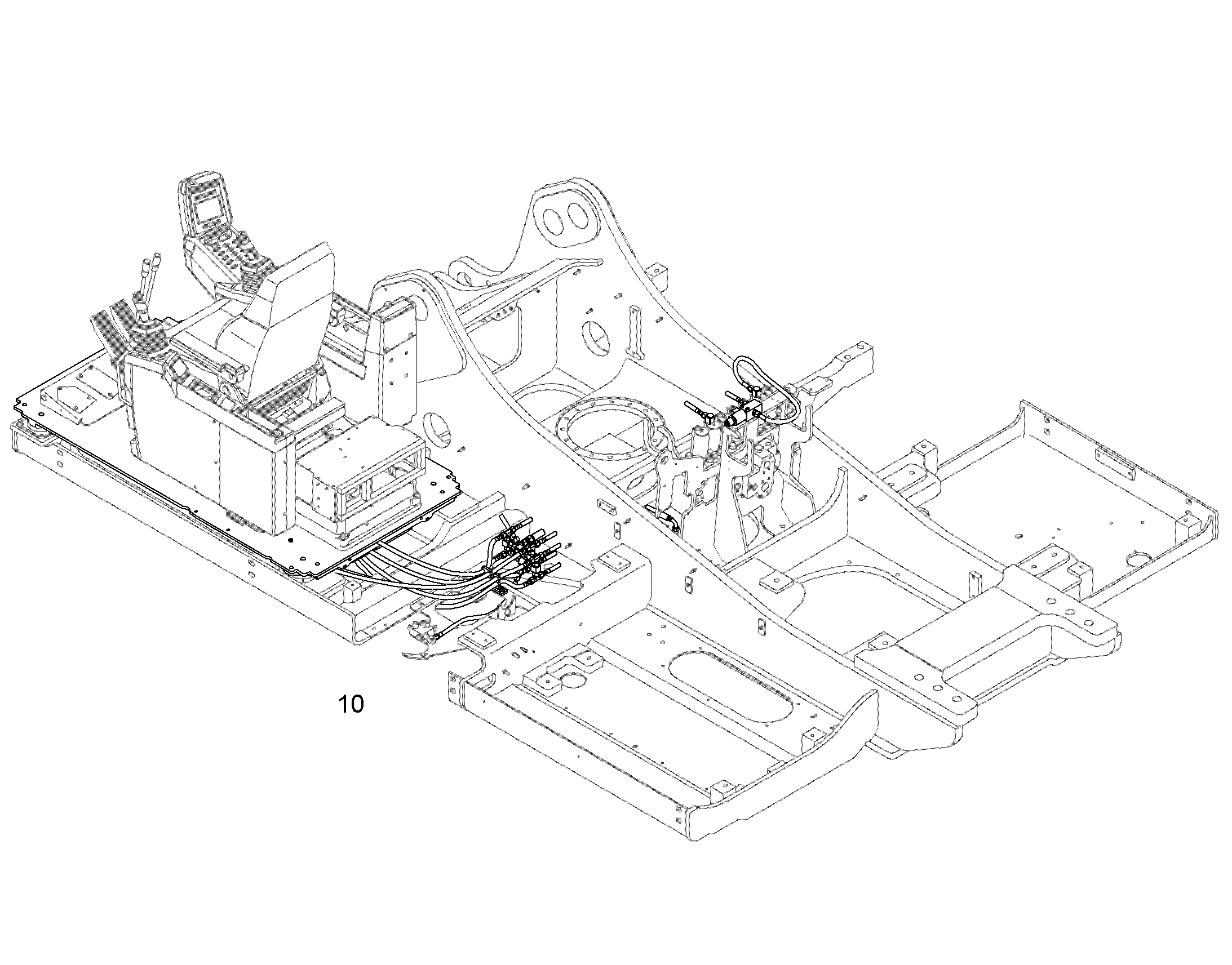 ПЕРЕКЛЮЧЕНИЕ УПРАВЛЕНИЕ DN 10 10828154 LIEBHERR