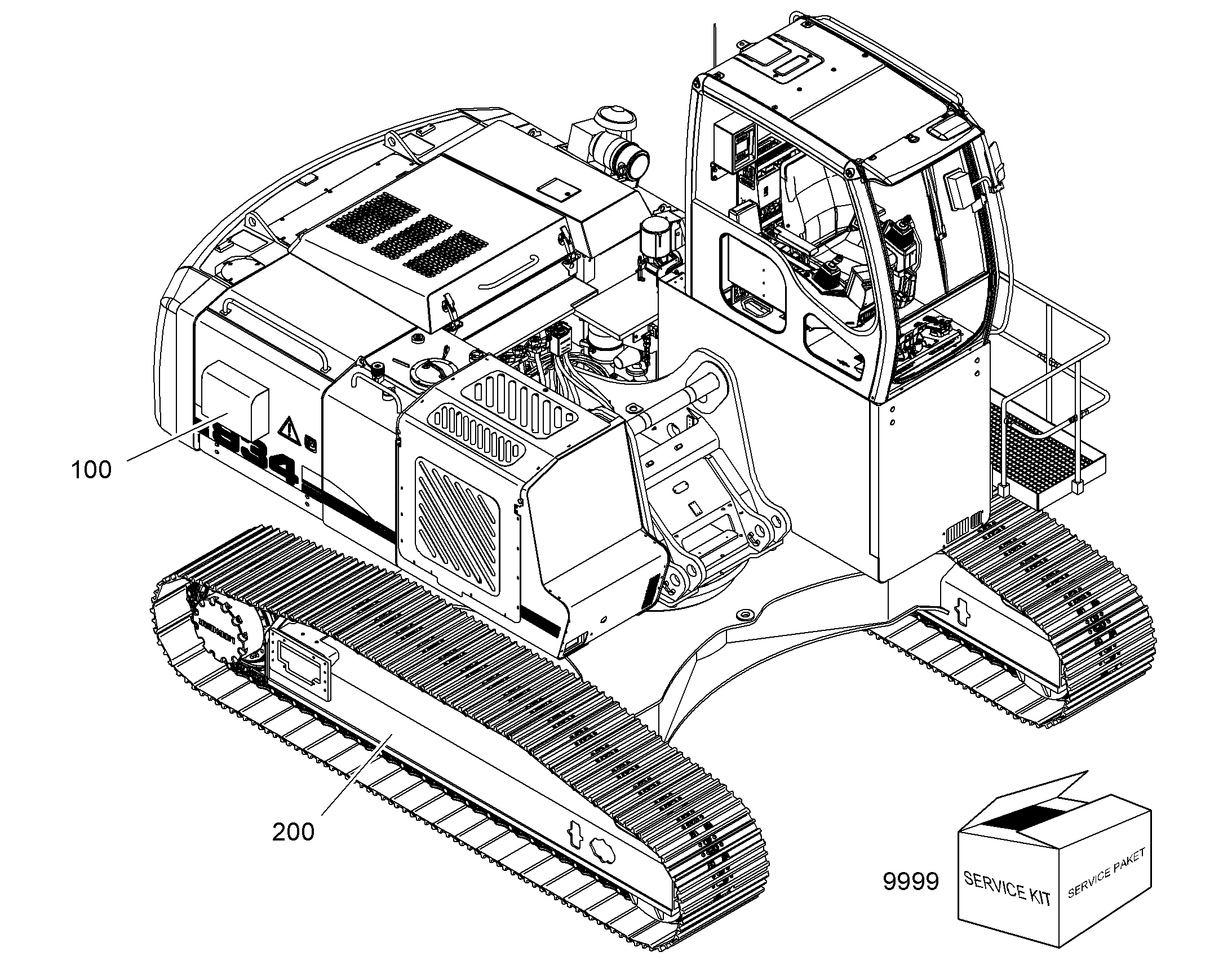 ШАССИ, КОМПЛЕКТ 11458738 LIEBHERR