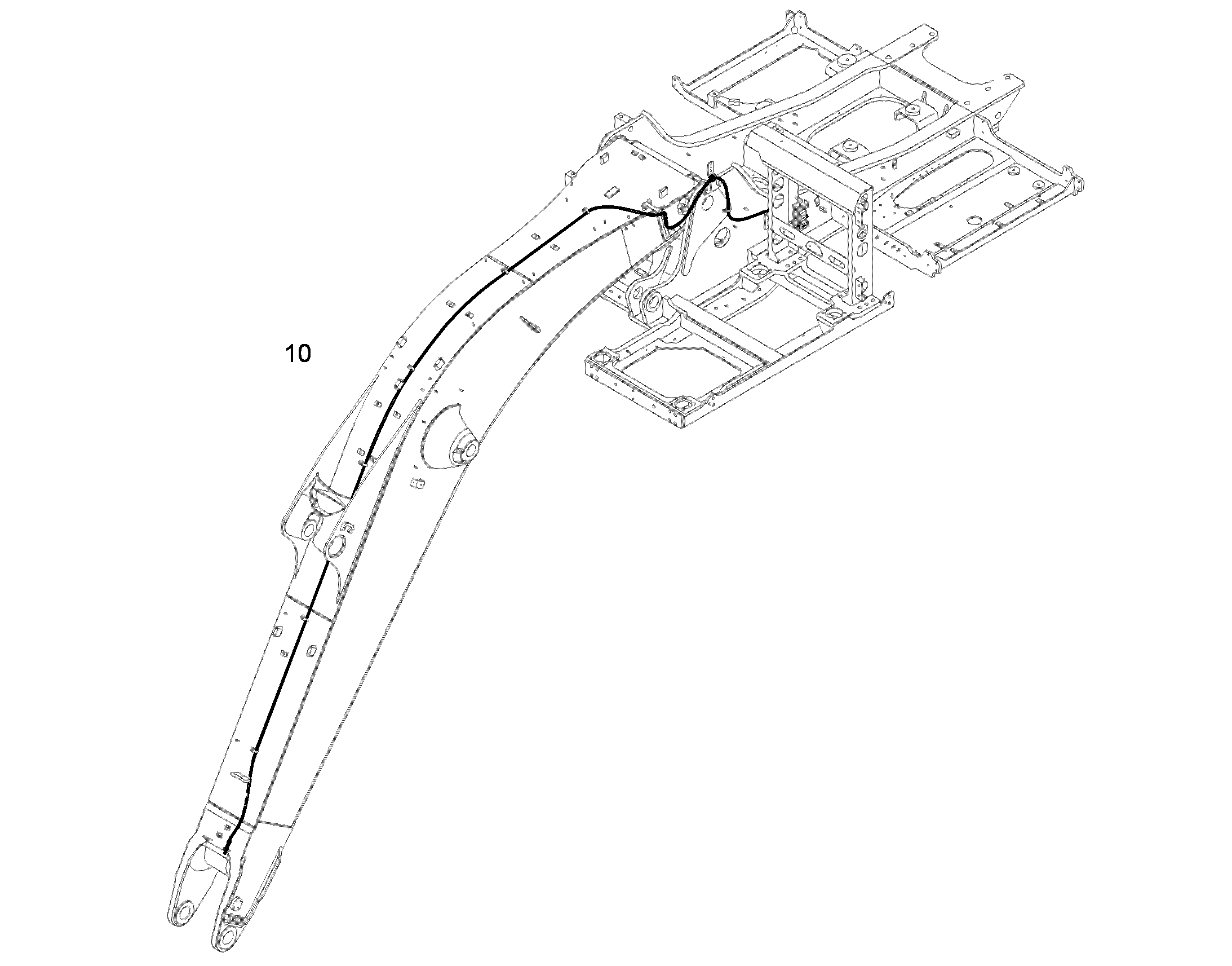 СМАЗОЧНЫЕ ЛИНИИ ДЛЯ НАКЛАДОК 10408205 LIEBHERR