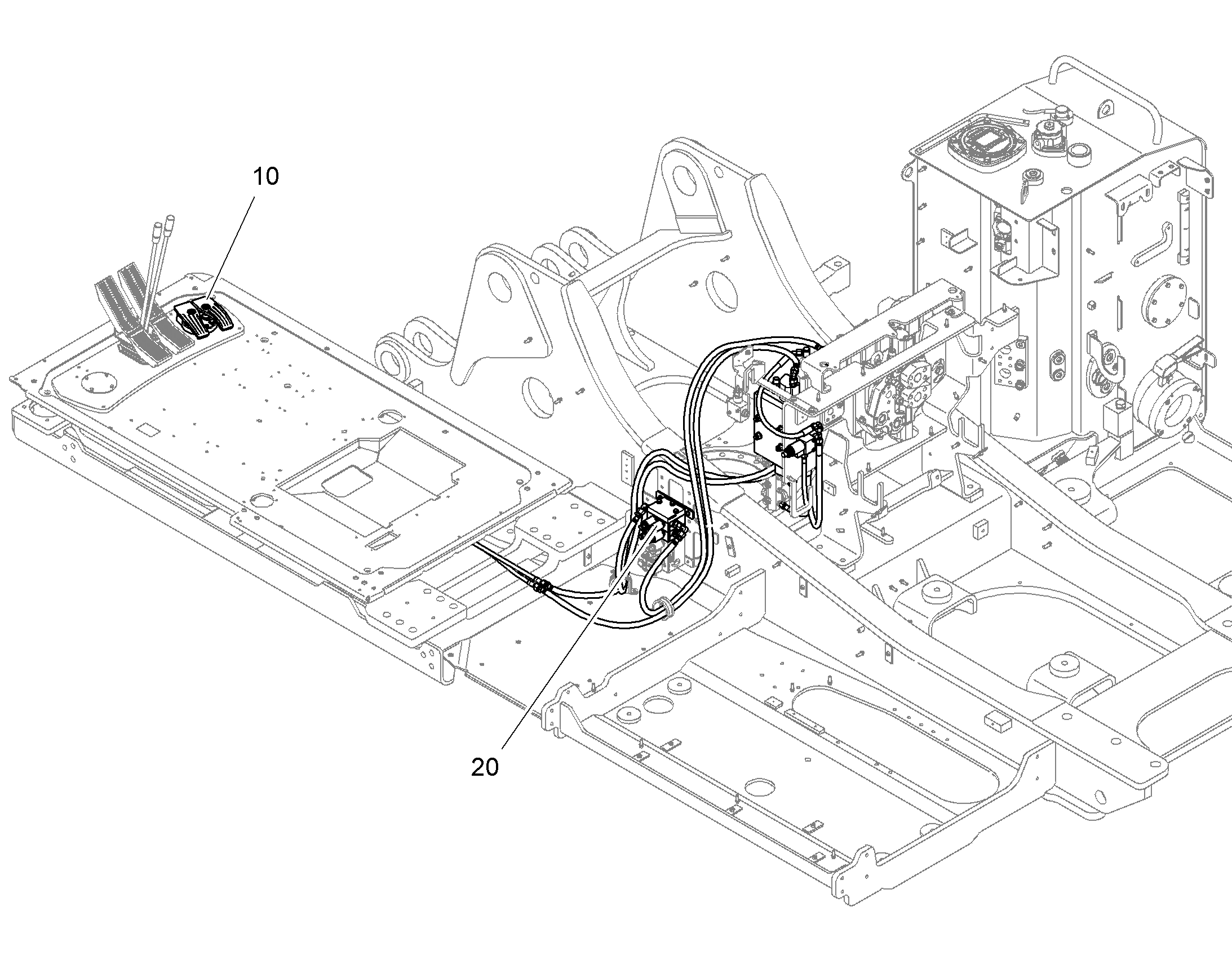 ДОПОЛНЕНИЕ-В ШАССИ AHS12 10403261 LIEBHERR