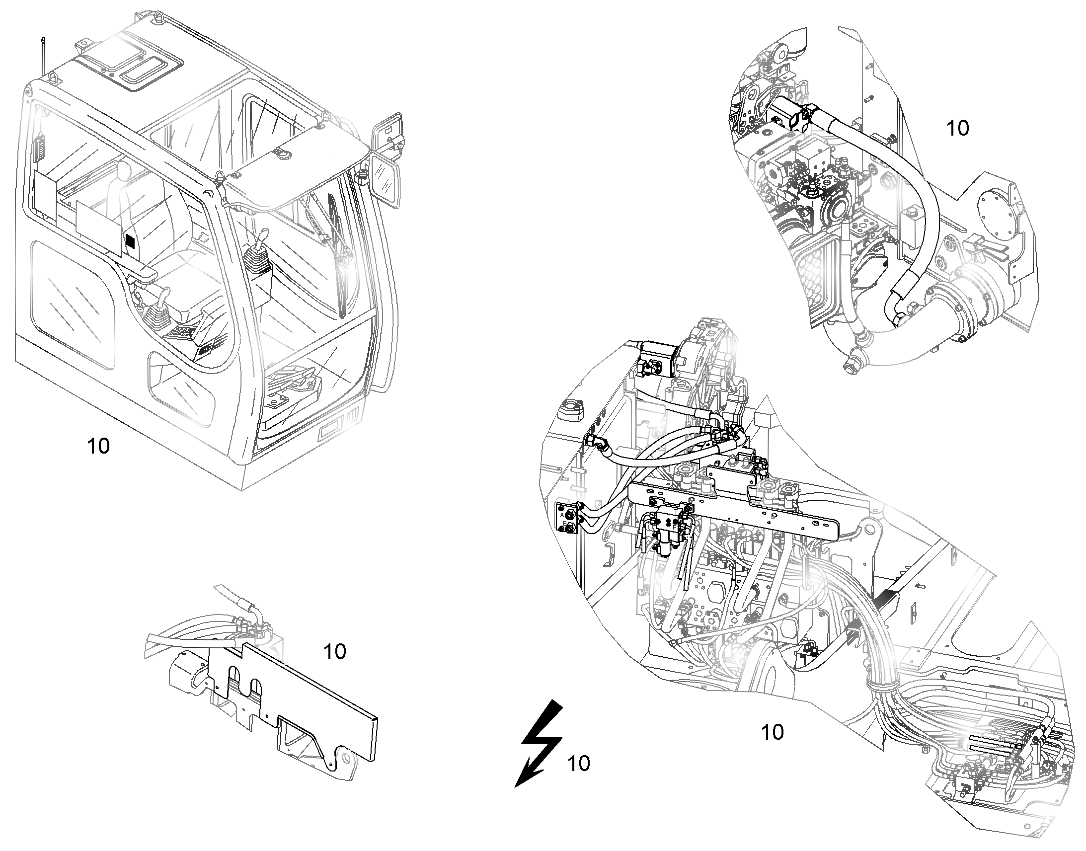 ДОПОЛНЕНИЕ-ПРИВ. МЕХ.ПОВ. 22.5 CM3 10830368 LIEBHERR
