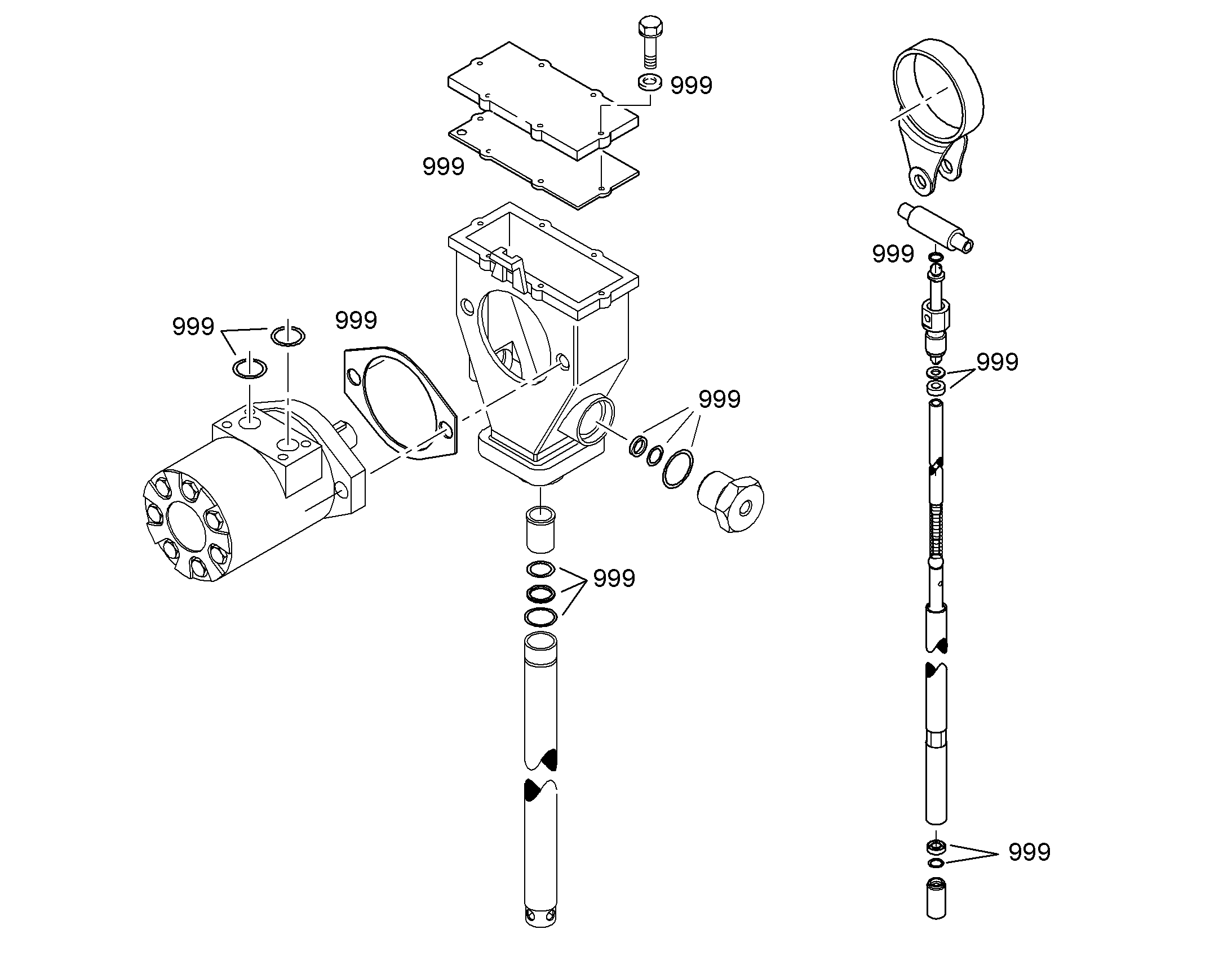 КОМПЛЕКТ УПЛОТНЕНИЙ 10019268 LIEBHERR