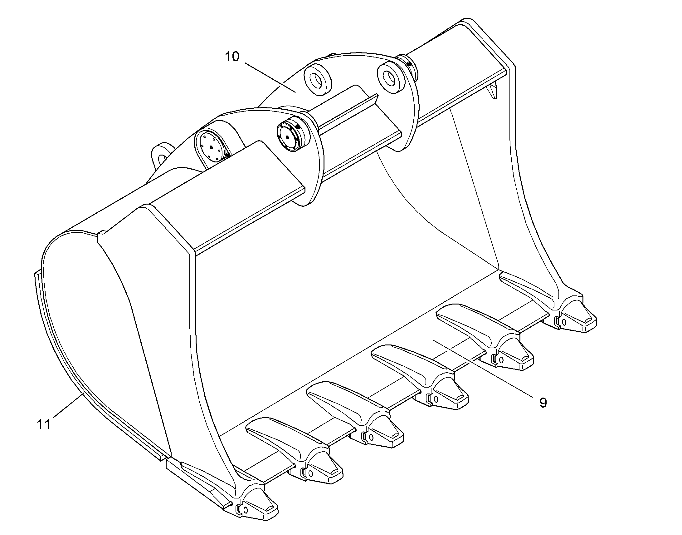 ЗАБРАЛО КОВША 10827937 LIEBHERR