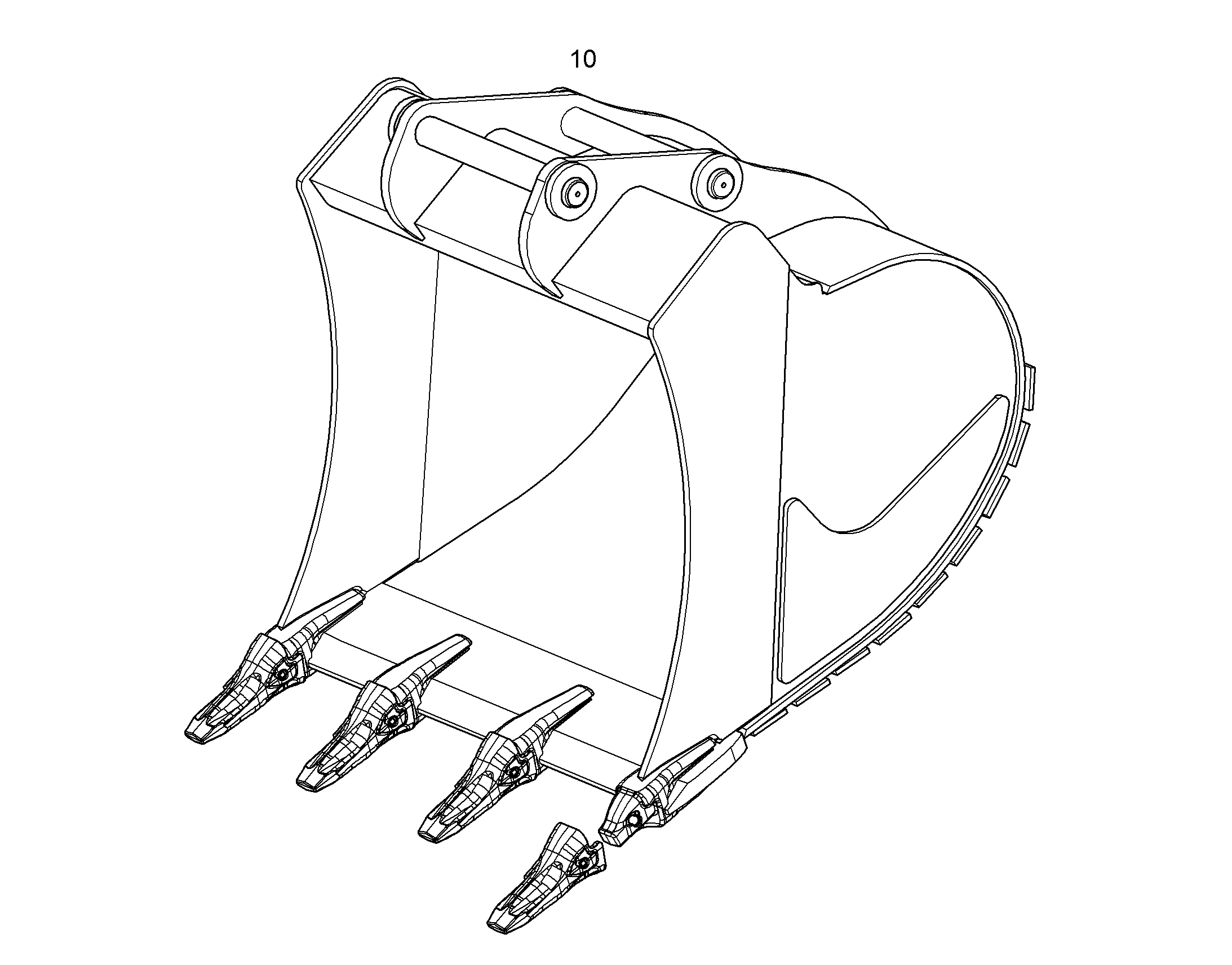 ЛОПАТА ОБРАТНАЯ HDL 10829730 LIEBHERR