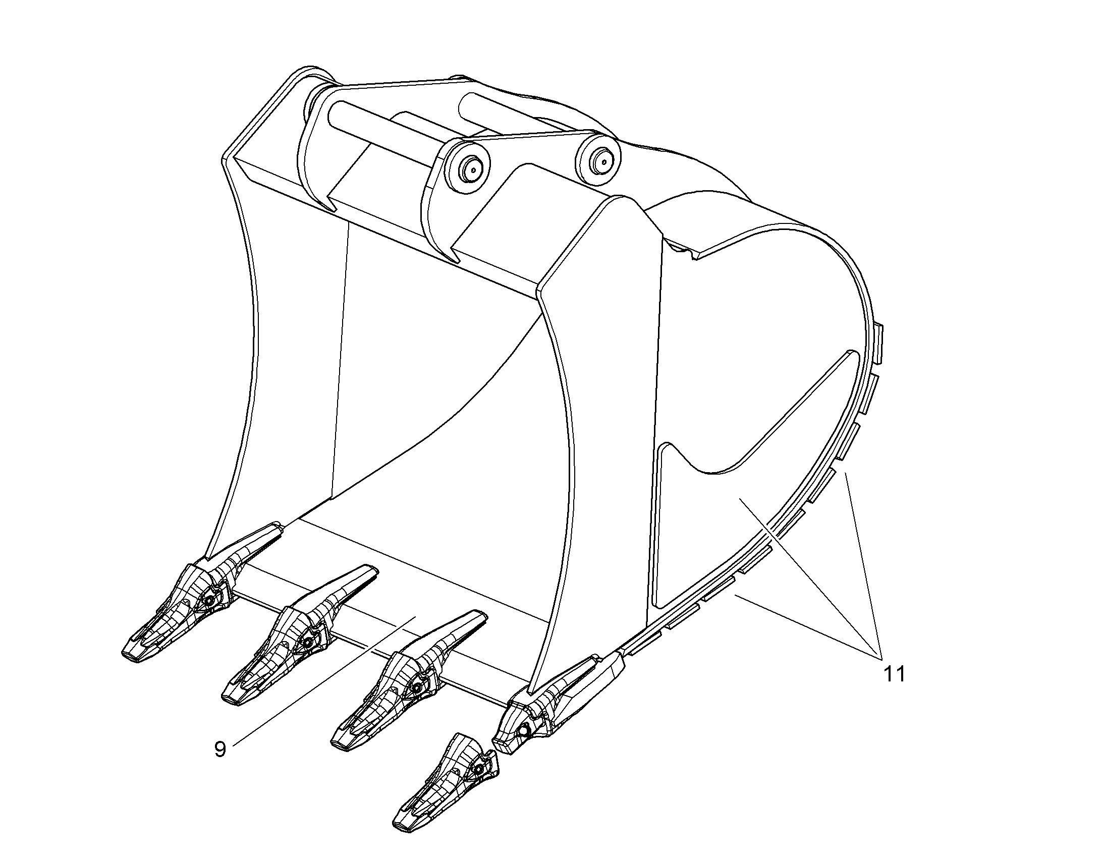ЗАБРАЛО КОВША 10829725 LIEBHERR