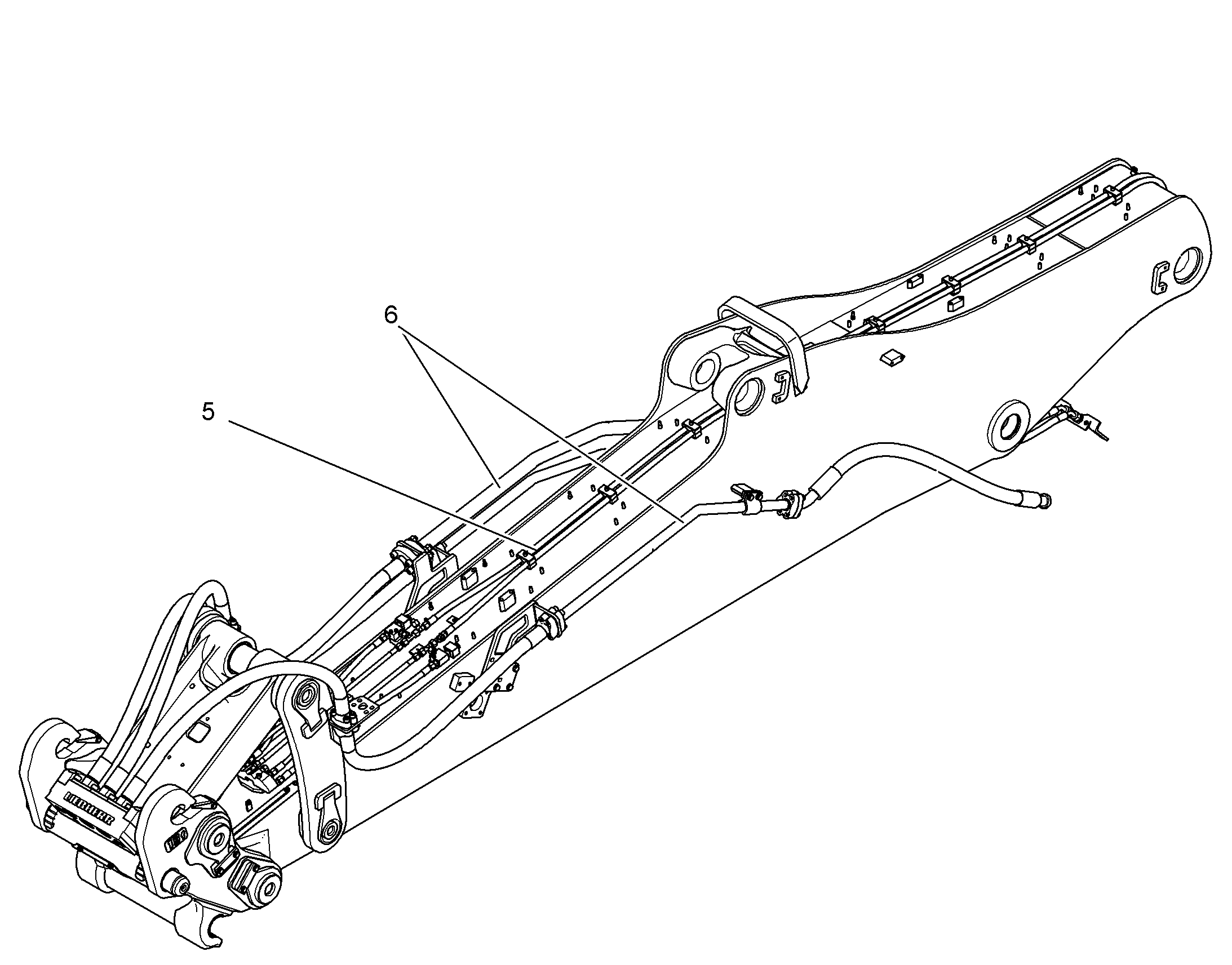 ПРОВОДКА МОНТАЖ AHS 10405971 LIEBHERR